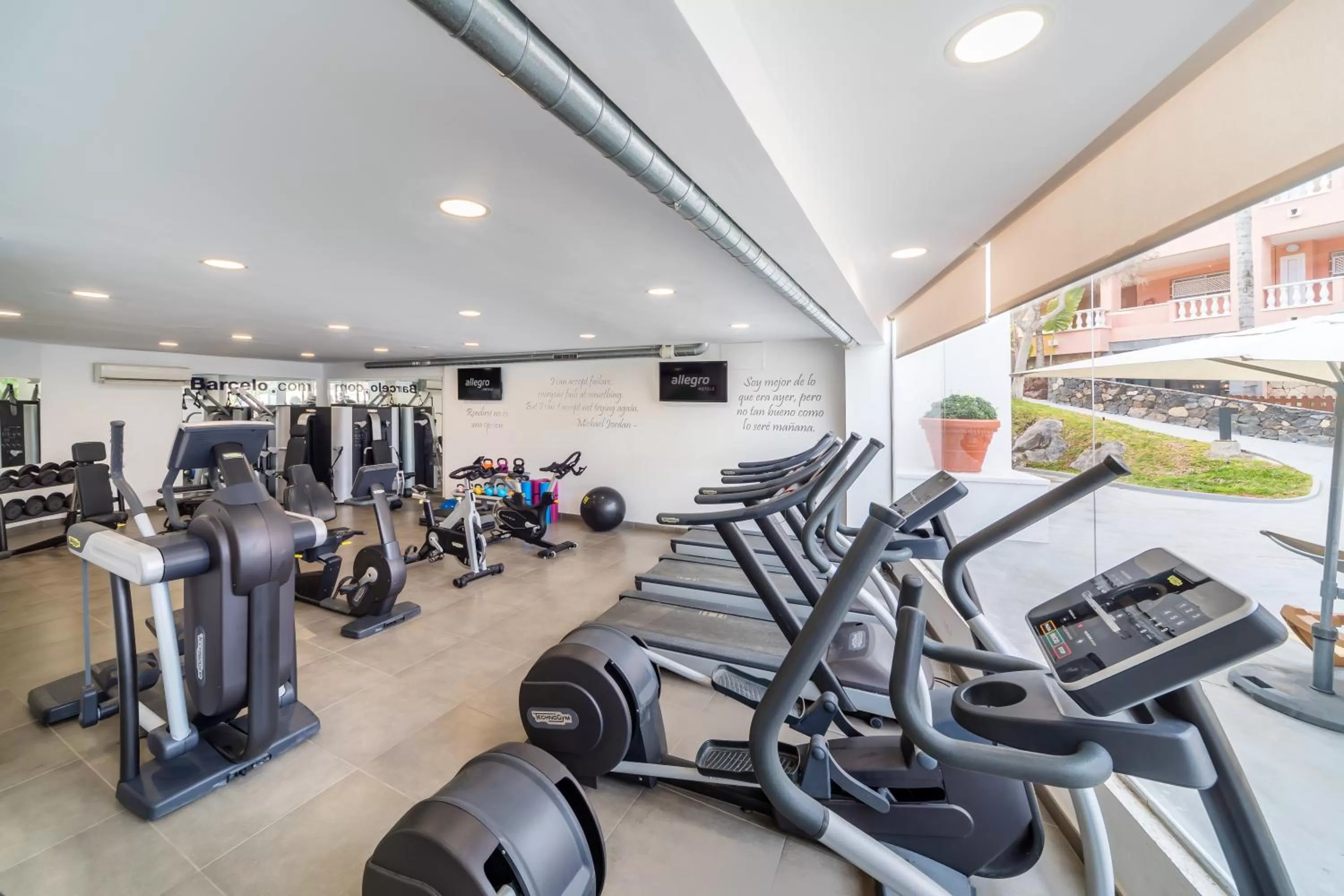 Fitness centre/facilities in Allegro Isora