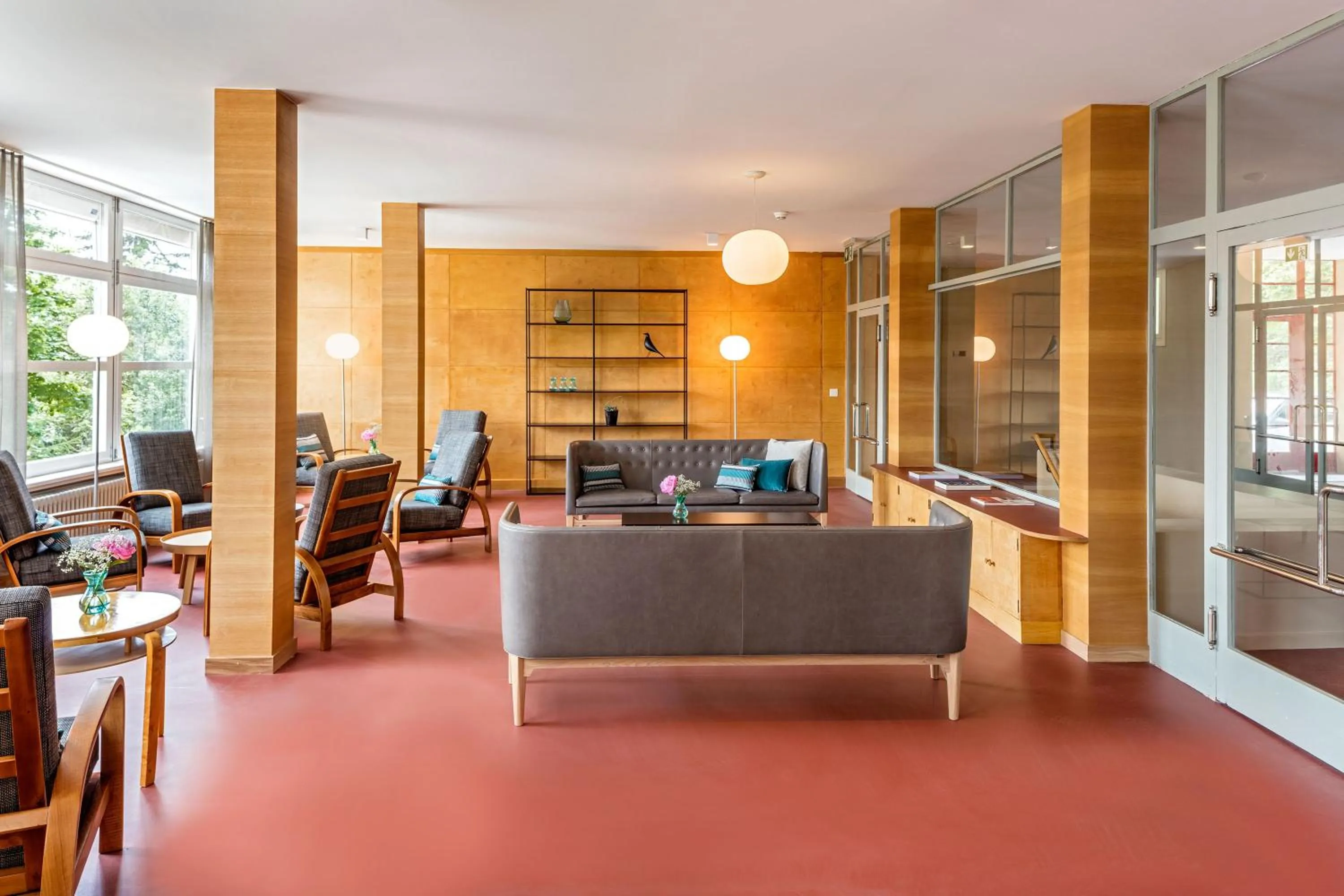 Lounge or bar in Crans-Montana Youth Hostel