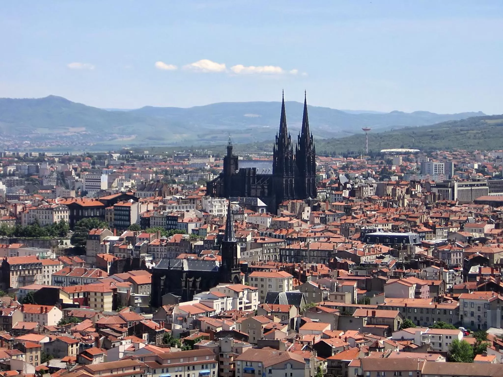 City view in Première Classe Clermont-Ferrand Aubière