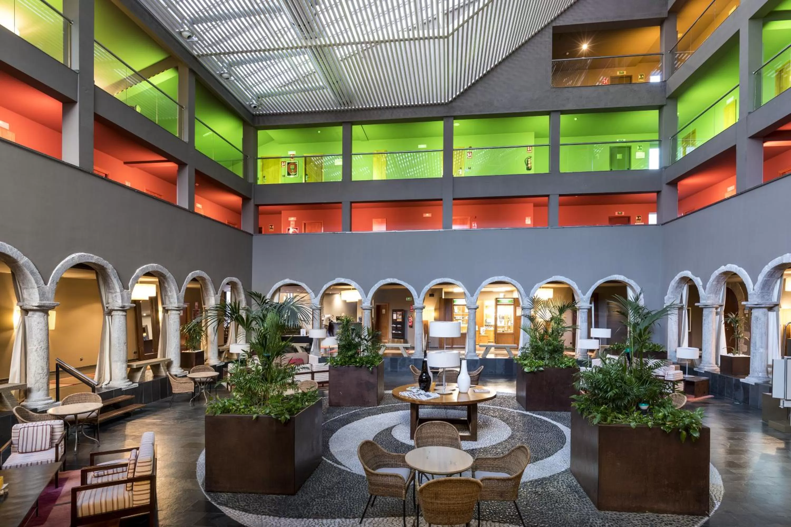 Seating area in Parador De La Seu D'urgell