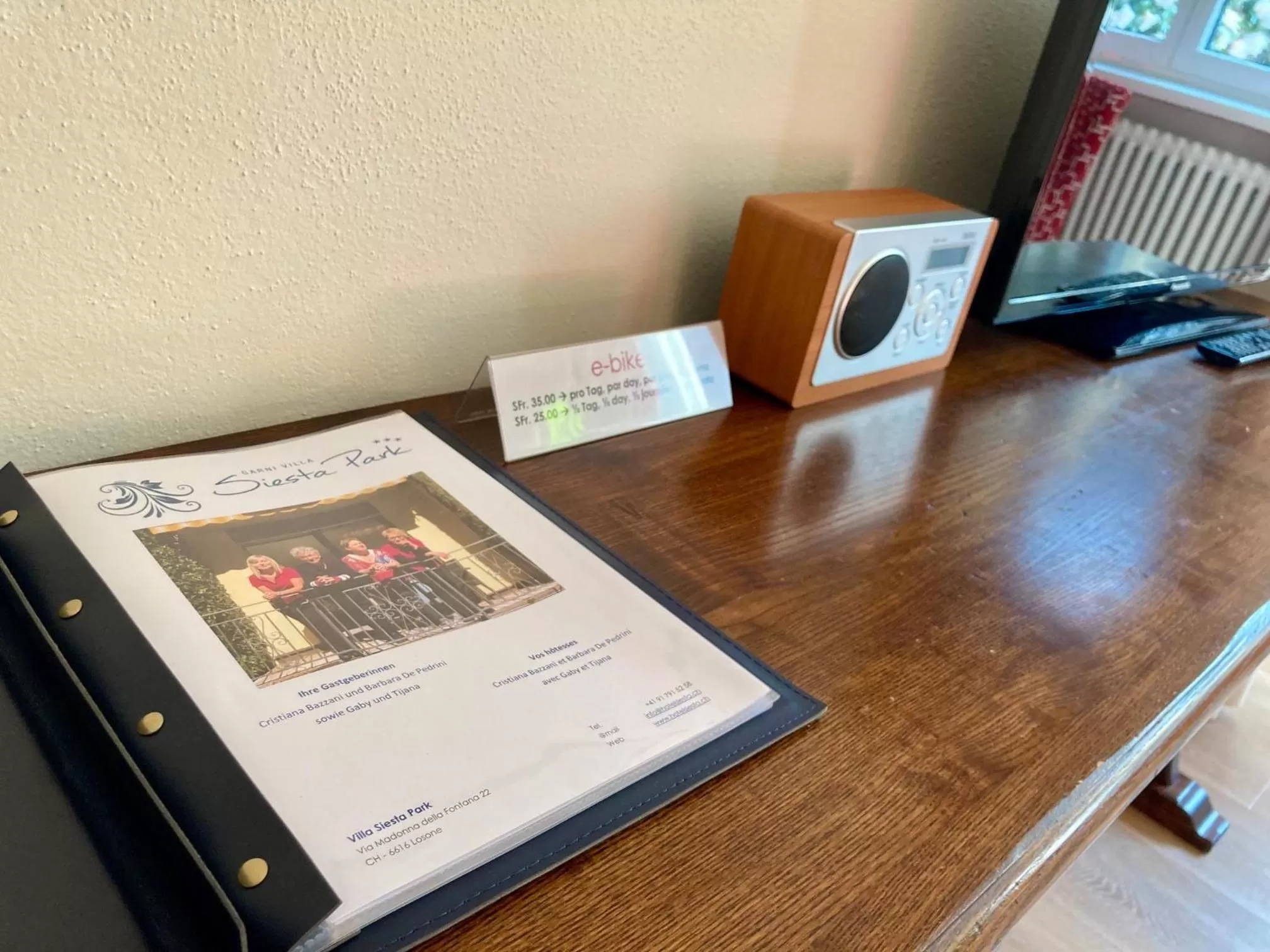 Cycling in Garni Villa Siesta Park