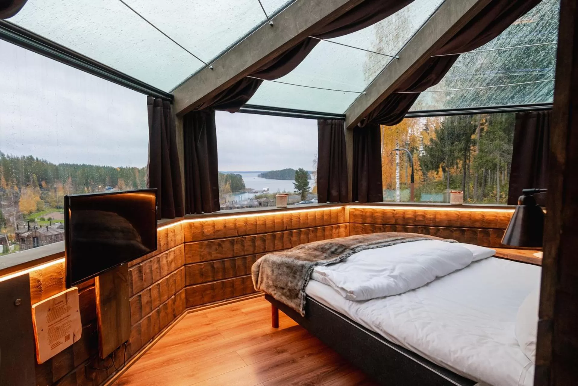 Natural landscape, Bed in Hotel & Spa Resort Järvisydän