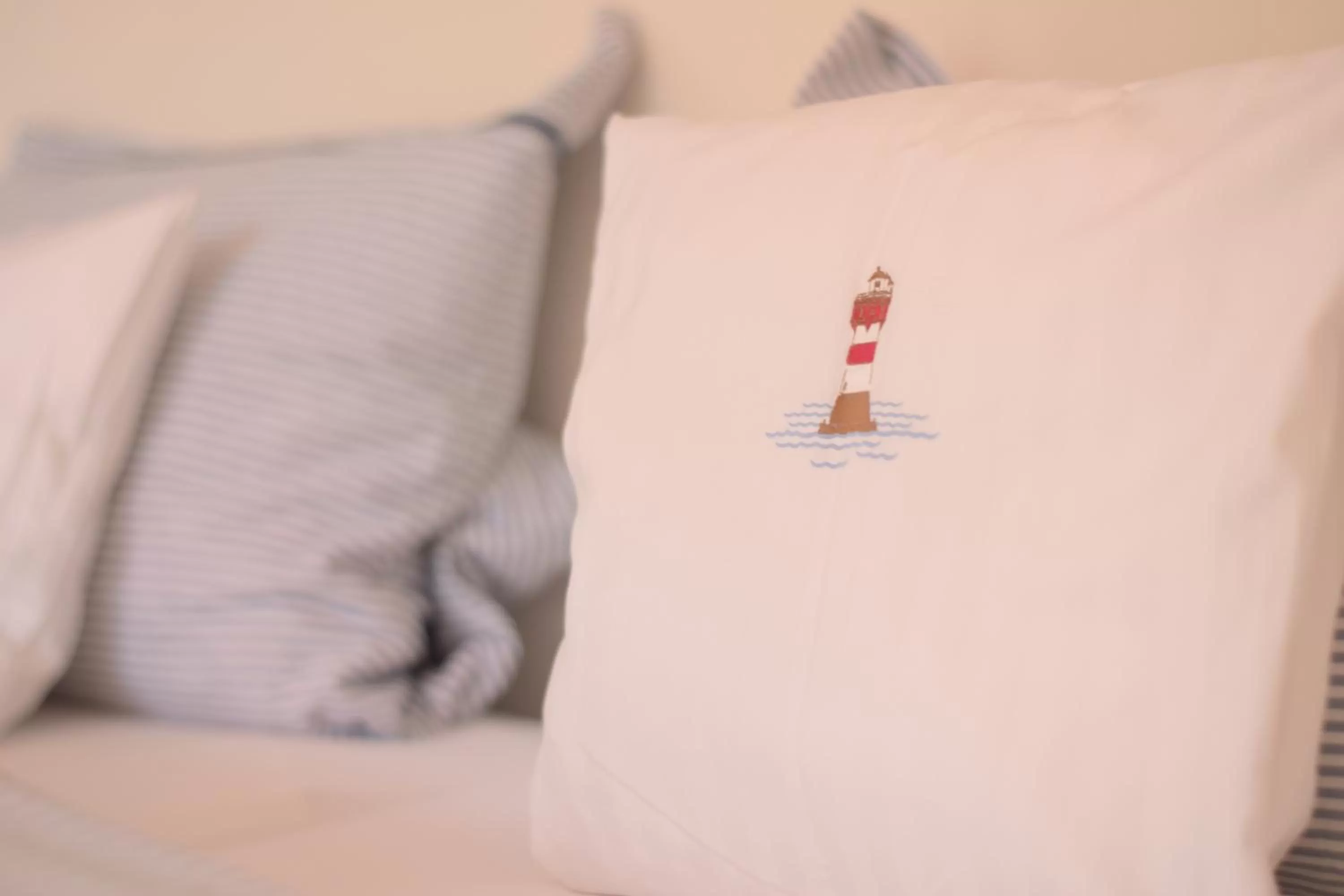 Bed in Hotel garni Seeluft Büsum