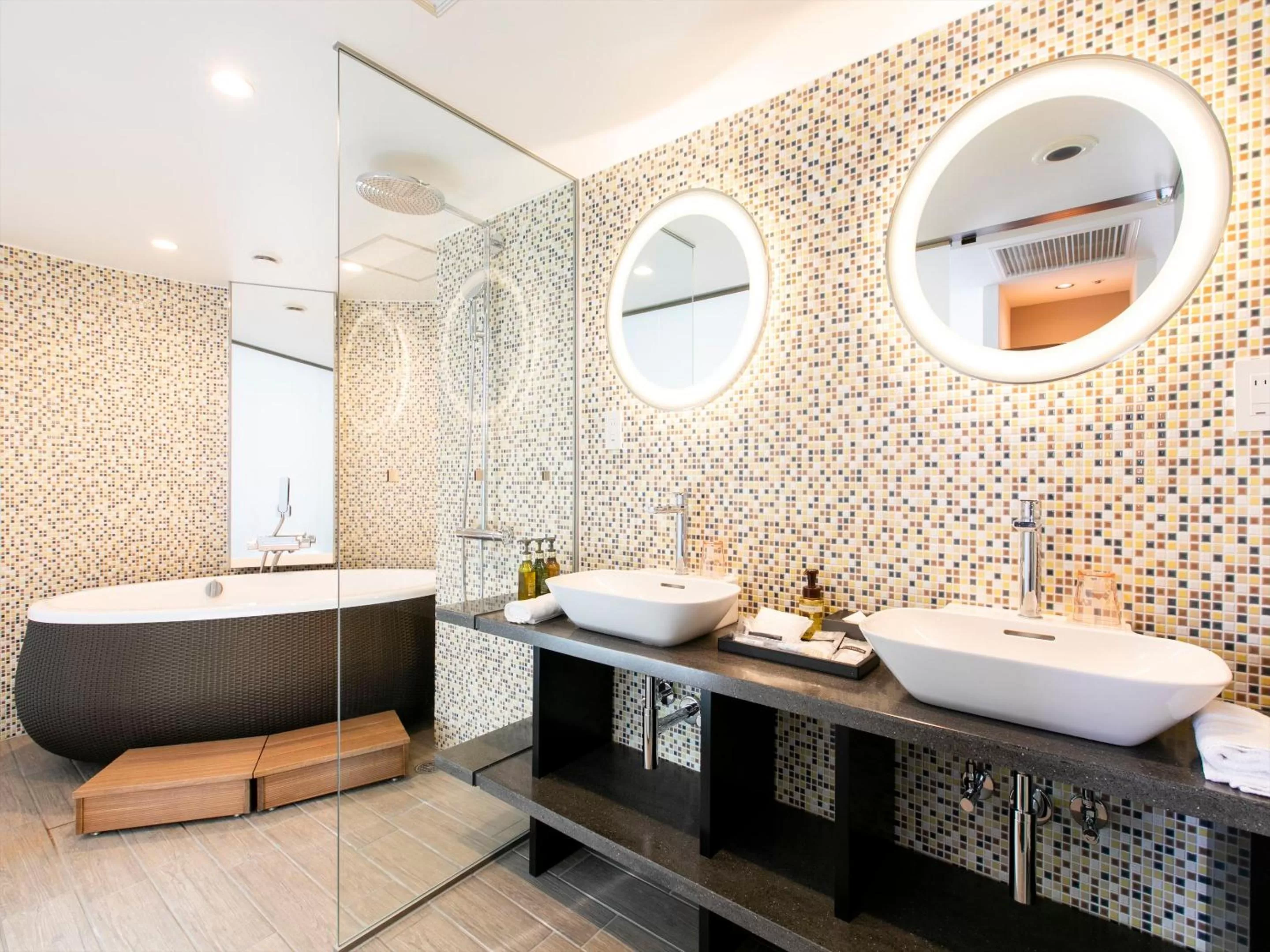 Bathroom in Tenza Hotel & SKYSPA at Sapporo Central