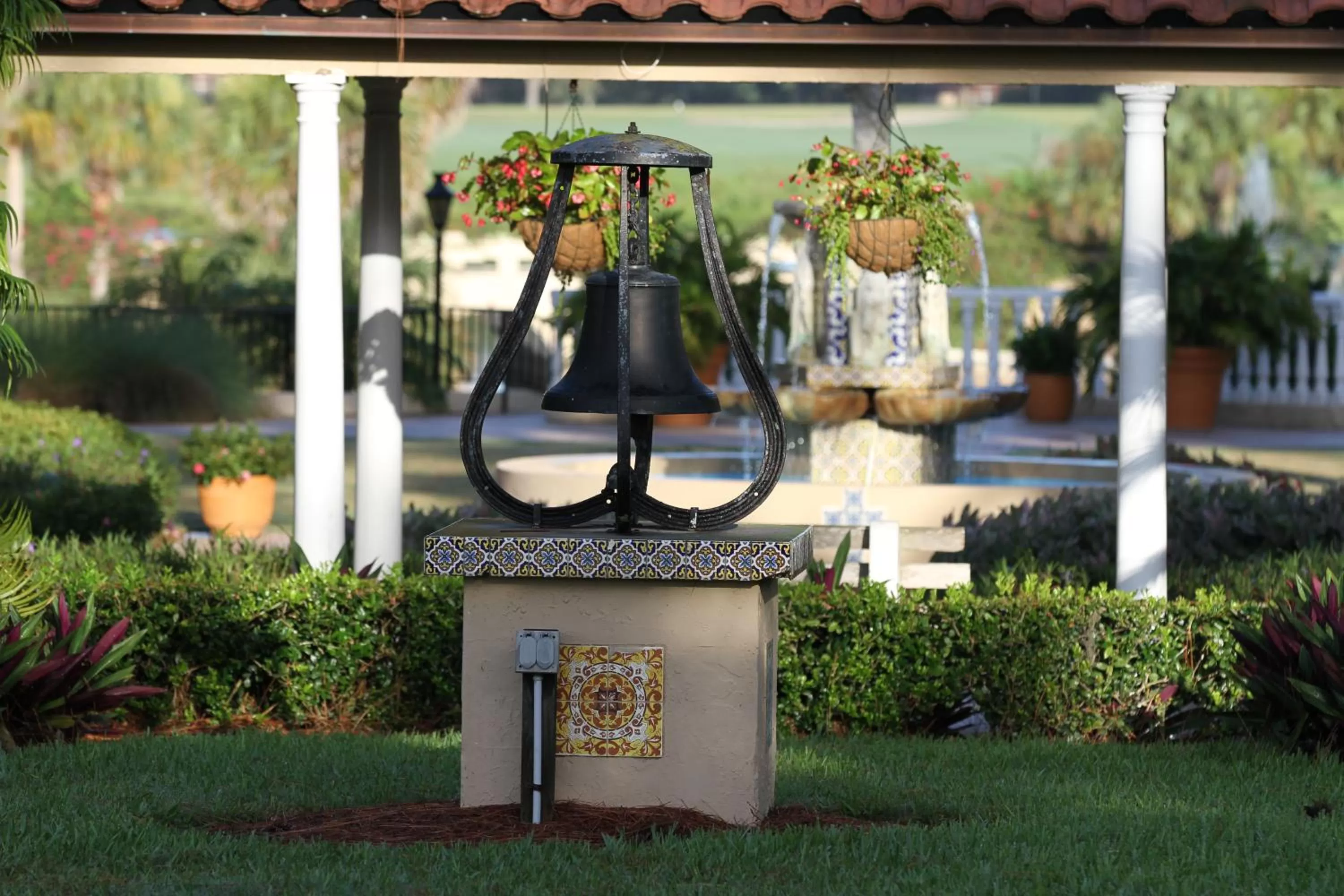 Decorative detail in Mission Resort and Club