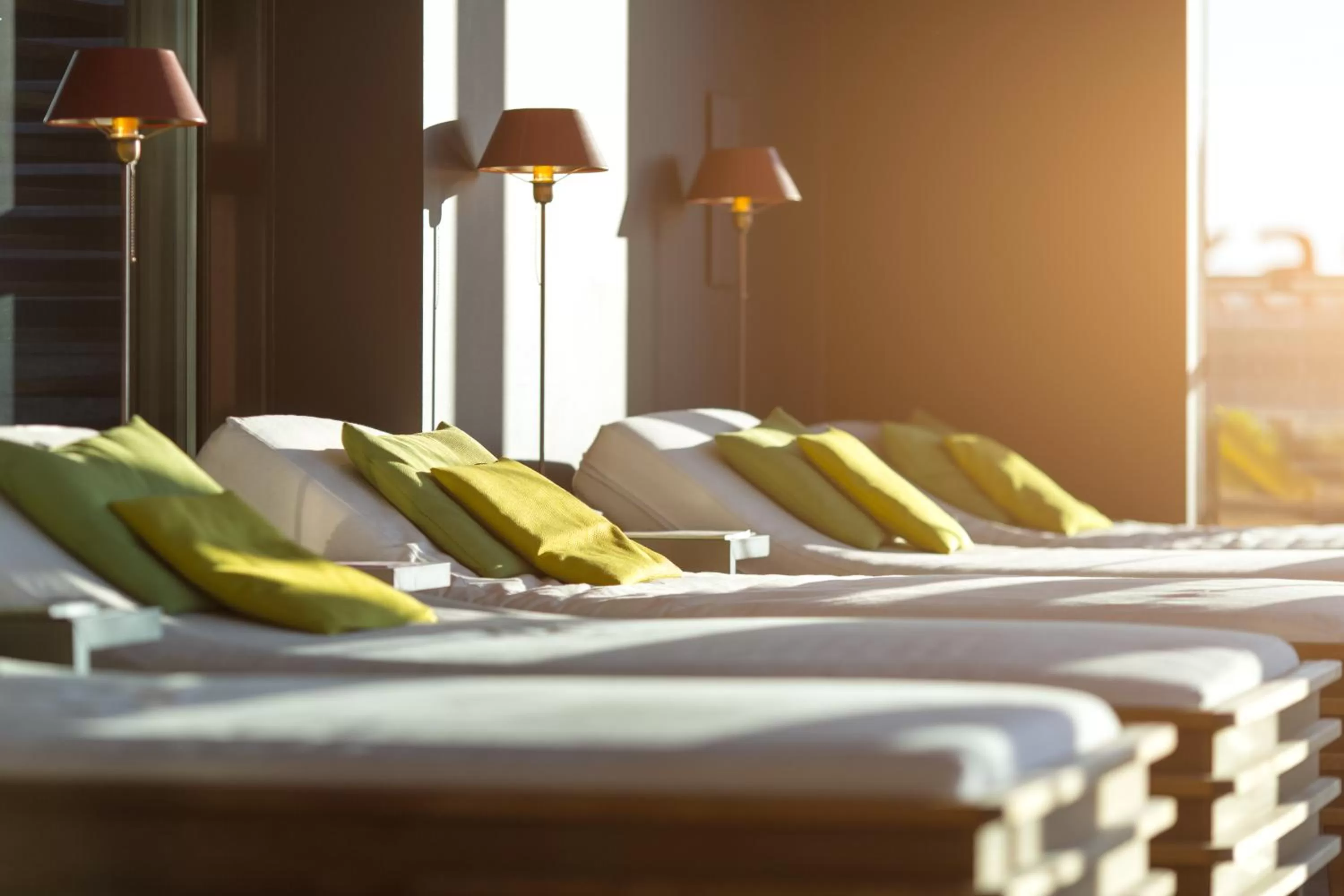 Sauna, Bed in SAKS Urban Design Hotel Kaiserslautern