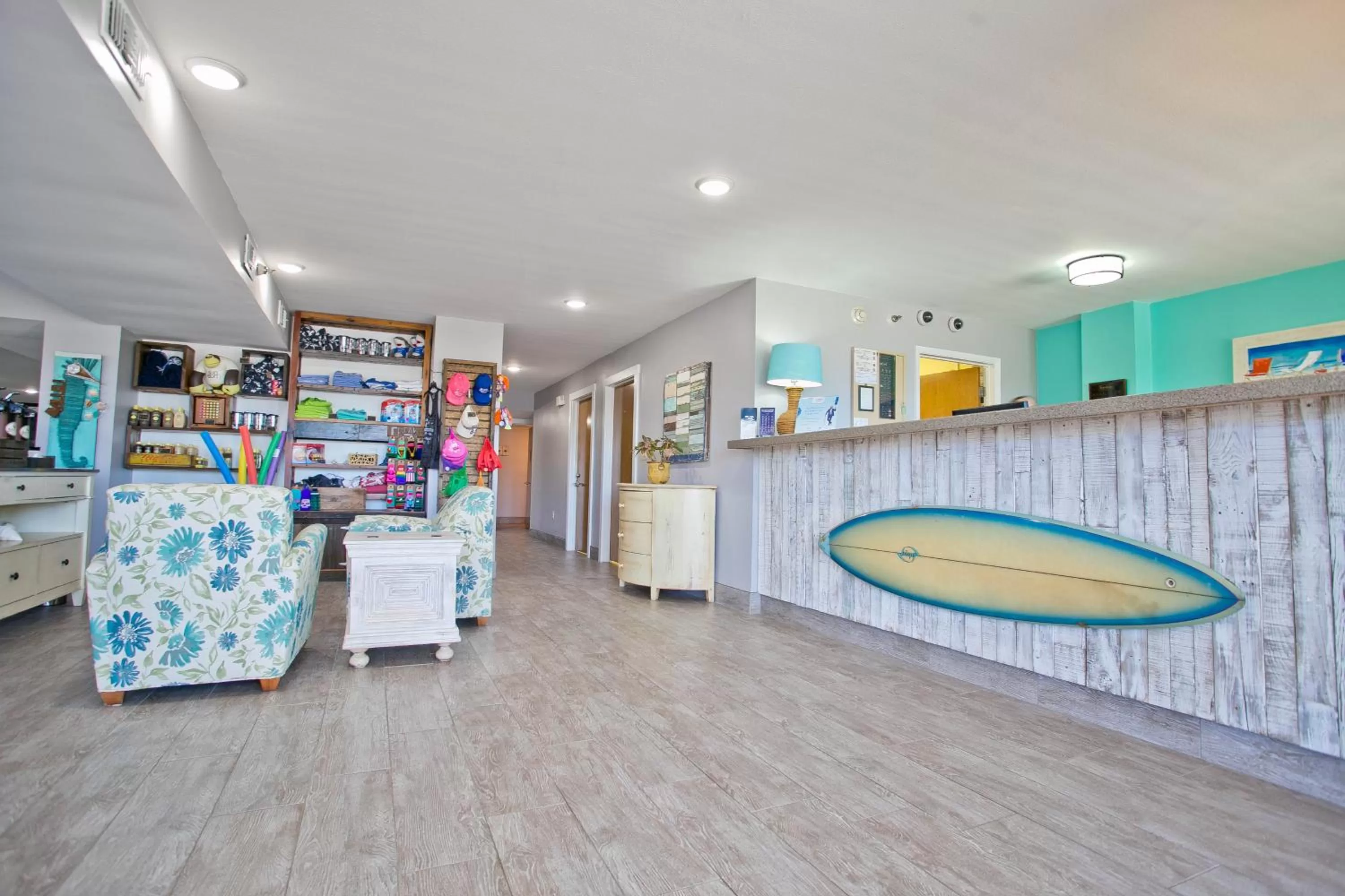 Lobby or reception in Surf & Sand Hotel