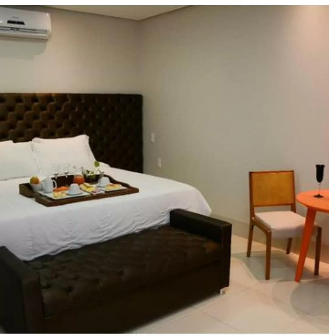 Bed in Hotel Imperador