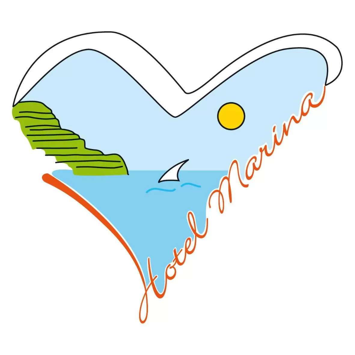 Property logo or sign in Hotel Marina