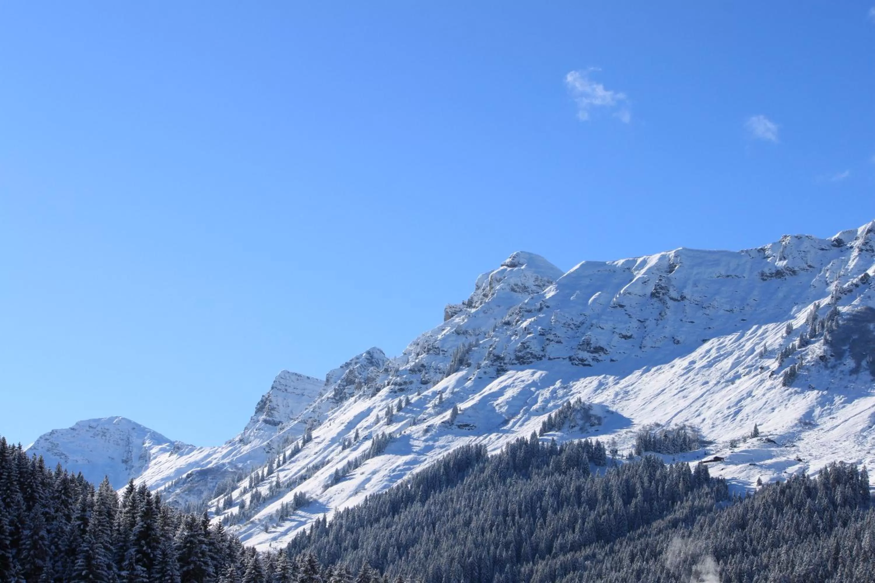 Mountain view in Boutique-Hôtel Chez Jan