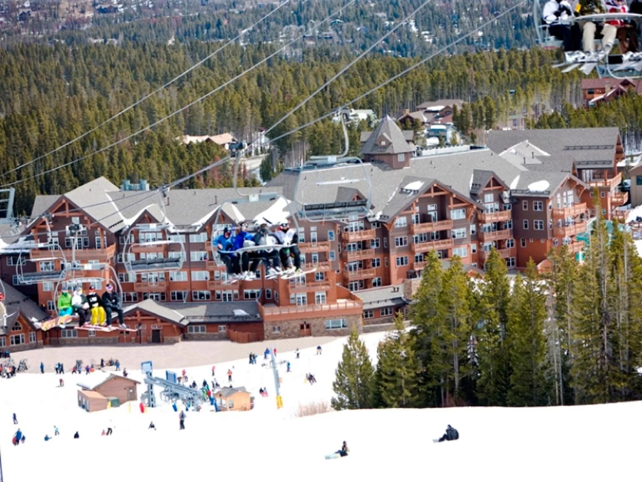 Bird's eye view in One Ski Hill, A RockResort