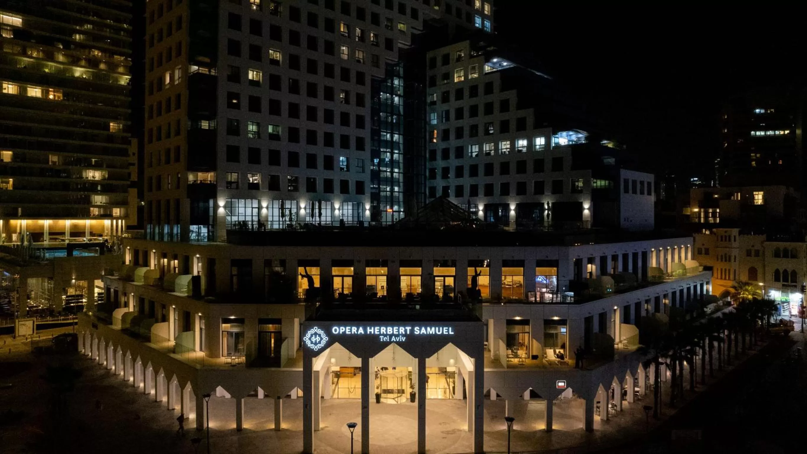 Night in Herbert Samuel Opera Tel Aviv