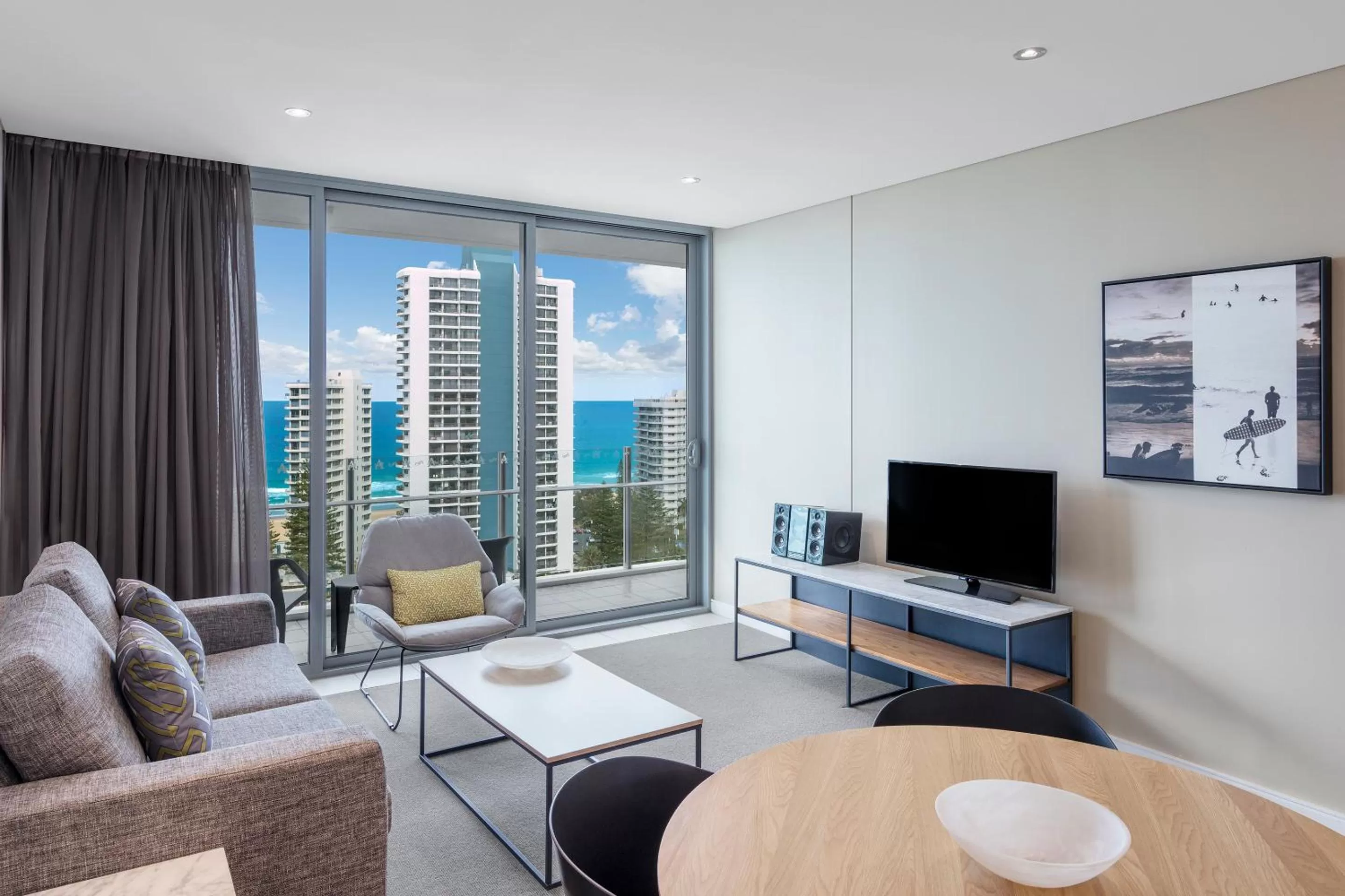 Living room in Wyndham Resort Surfers Paradise