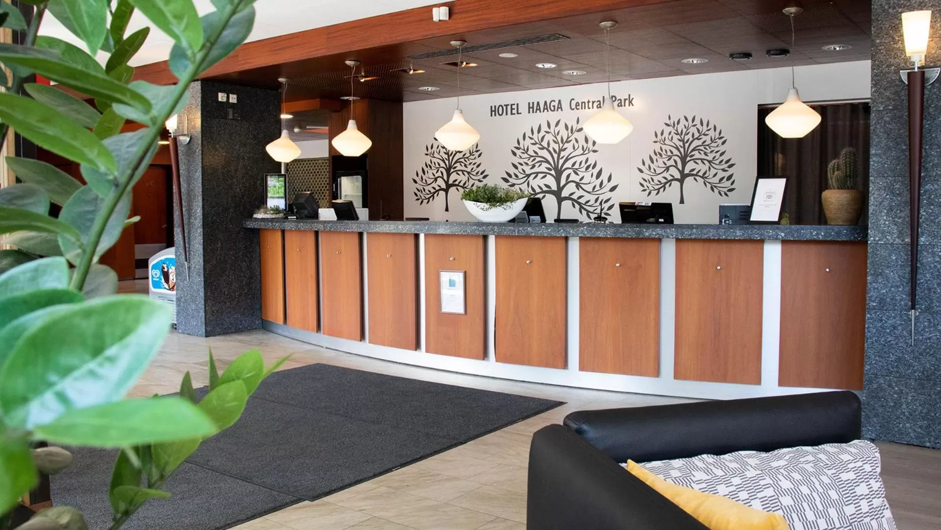 Lobby or reception in Hotel Haaga Central Park