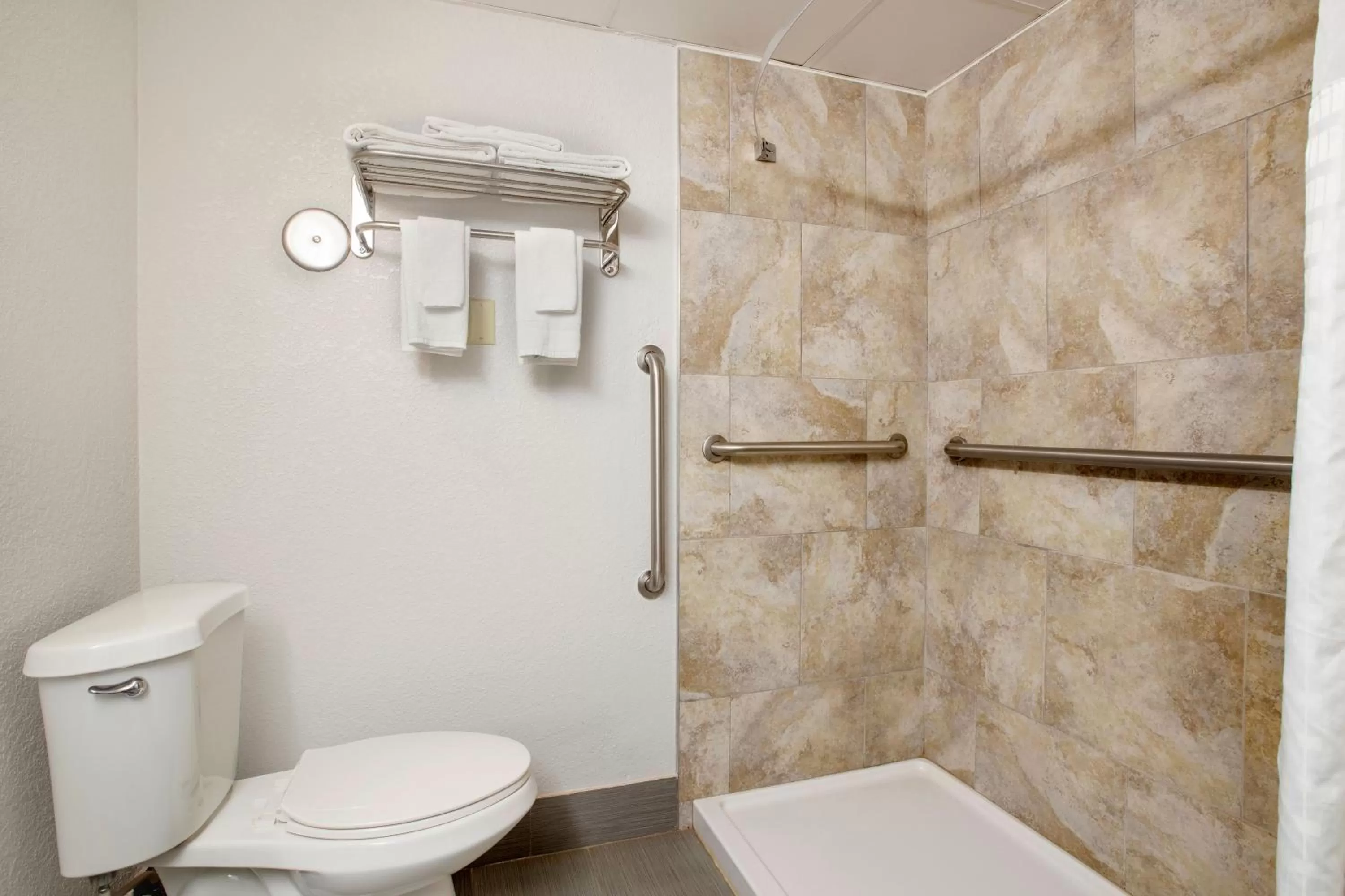 Bathroom in Quality Inn Newton at I-80