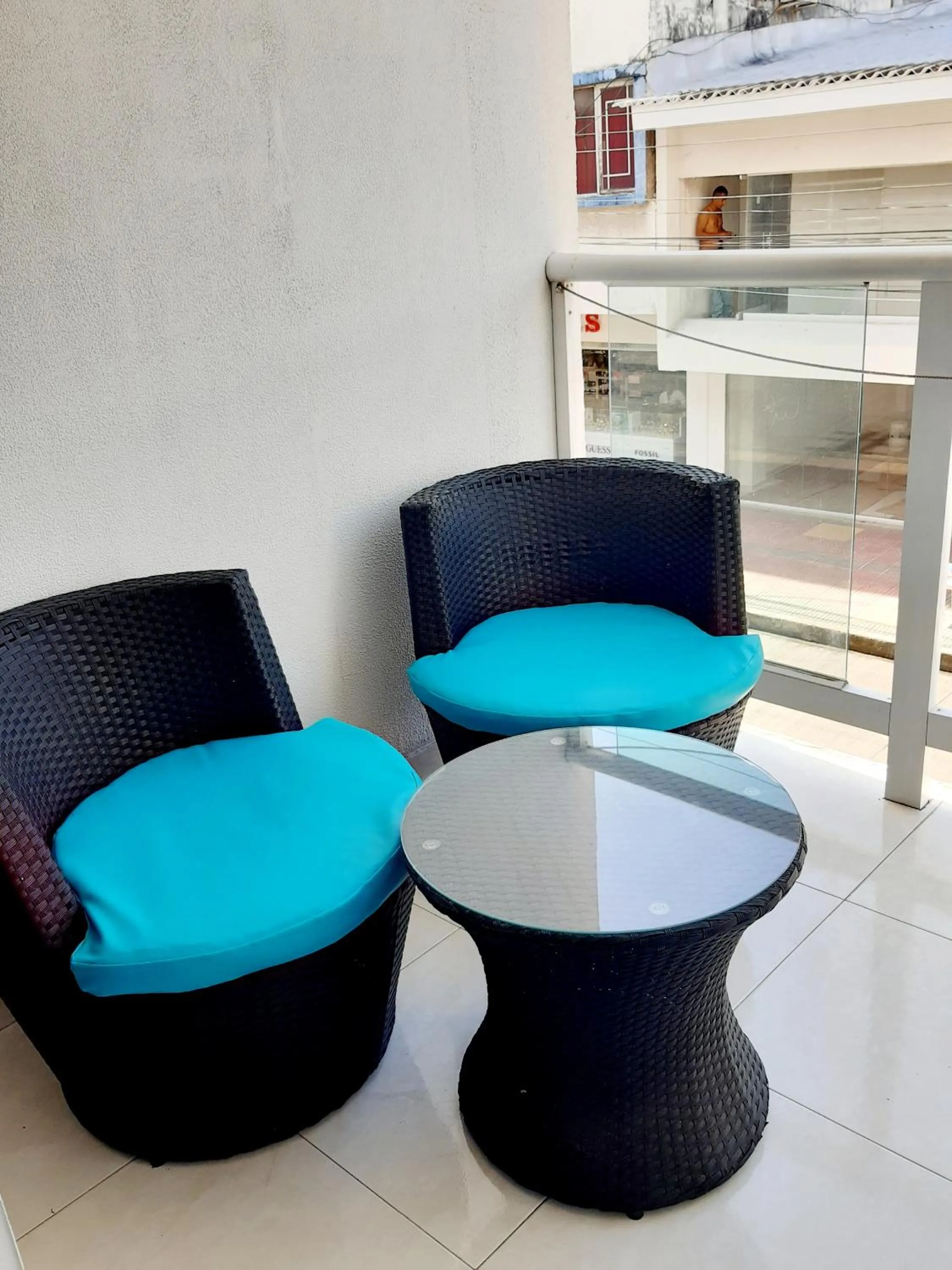 Balcony/Terrace in Blue Emerald Inn