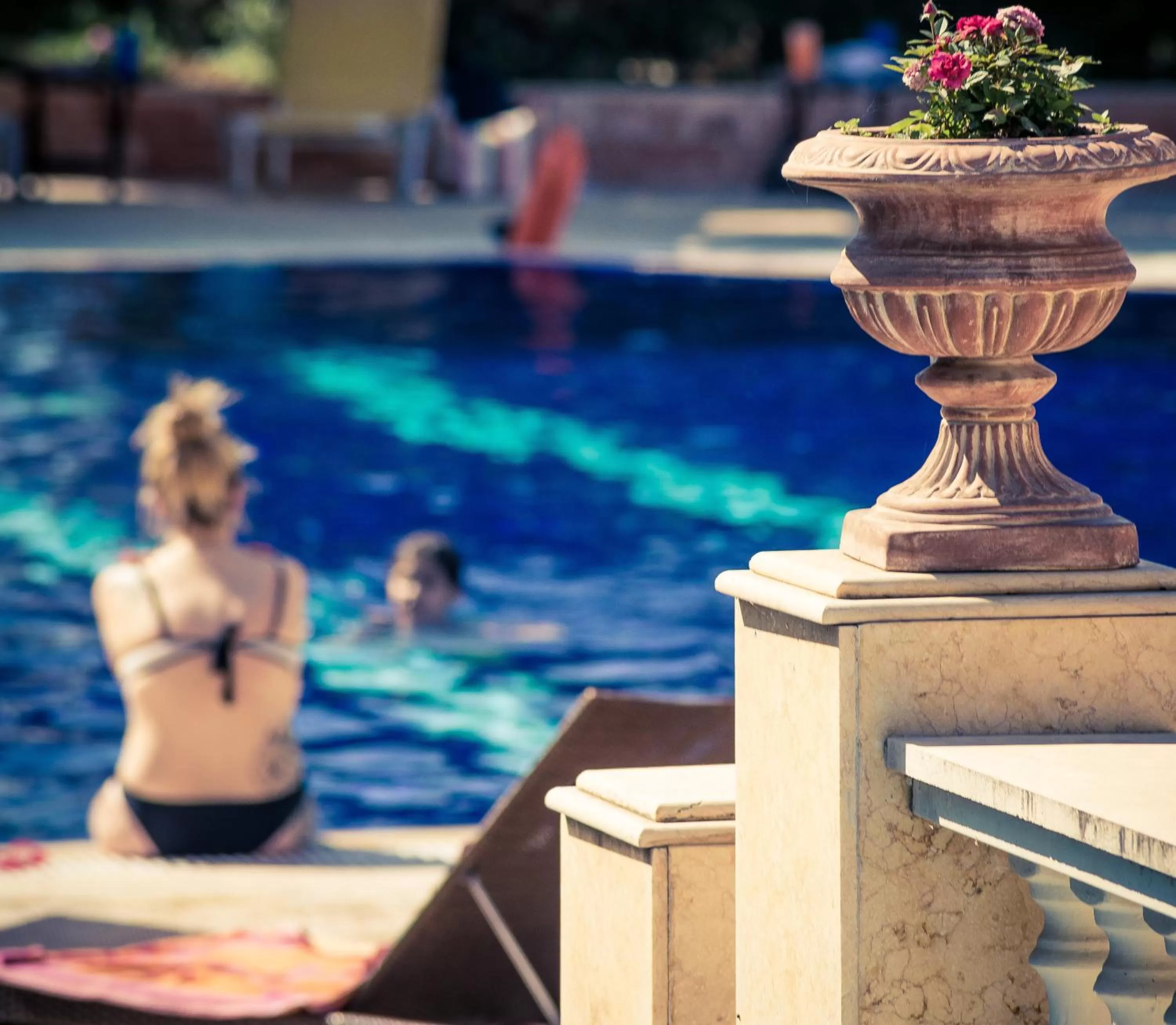 Swimming pool in Avalon Airport Hotel Thessaloniki