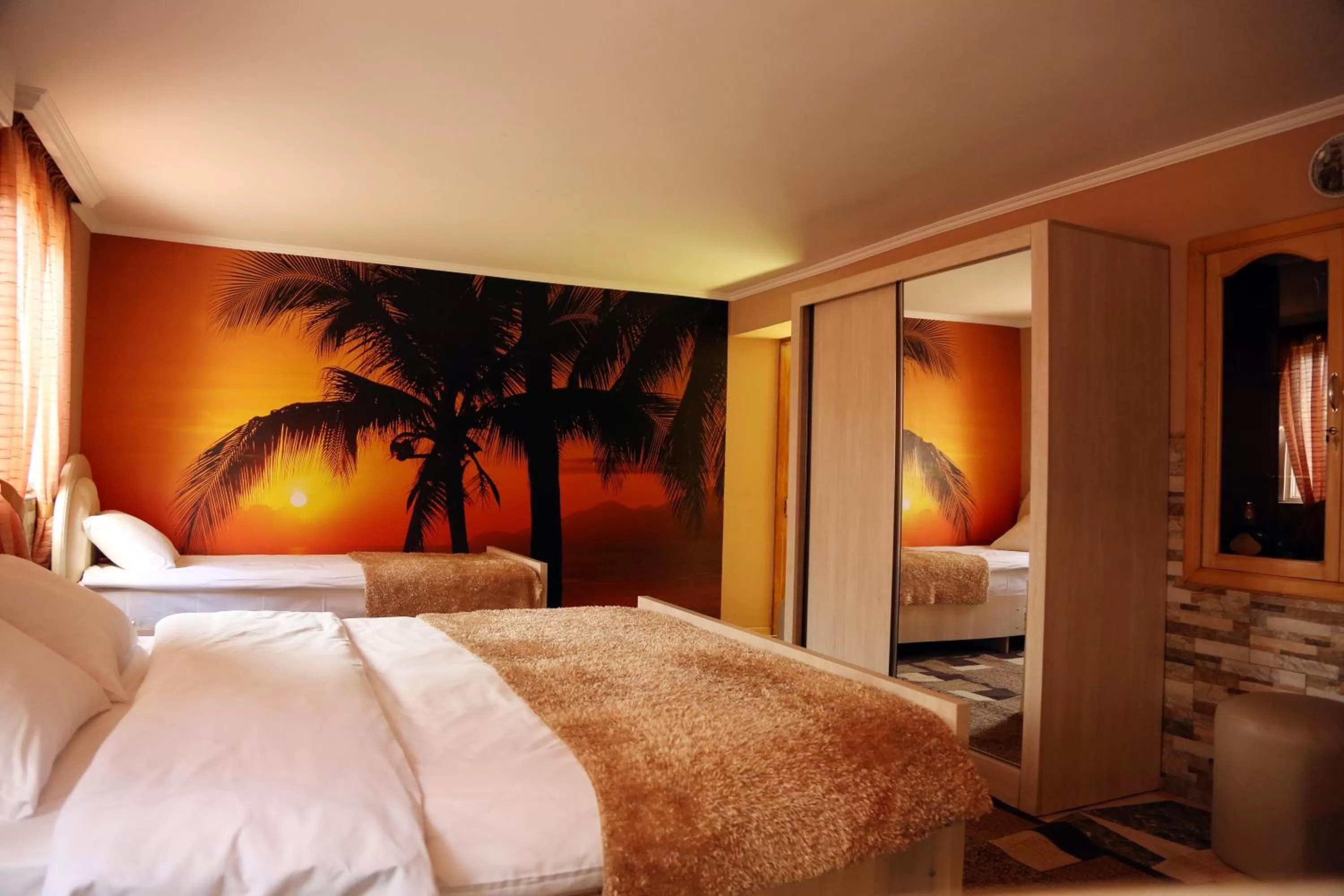 Bed in Hotel Harmony