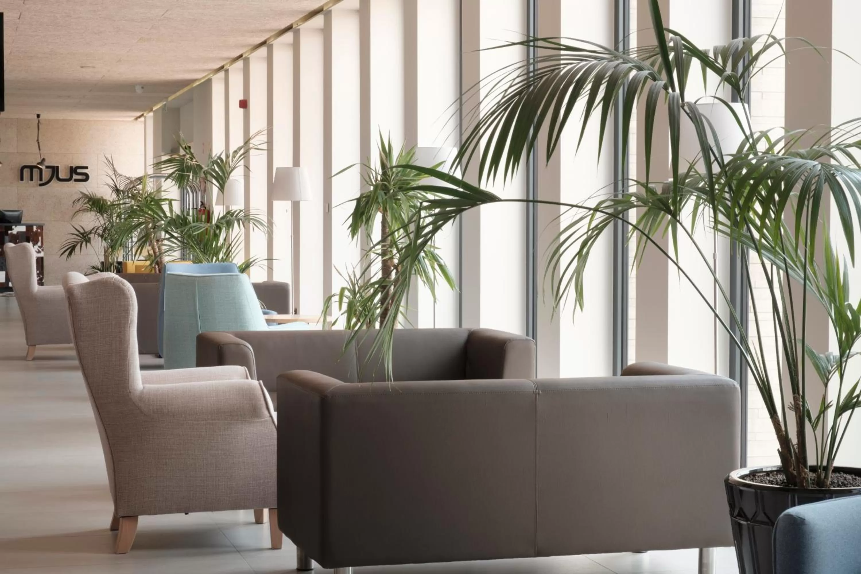 Lobby or reception in Mjus Resort & Thermal Park