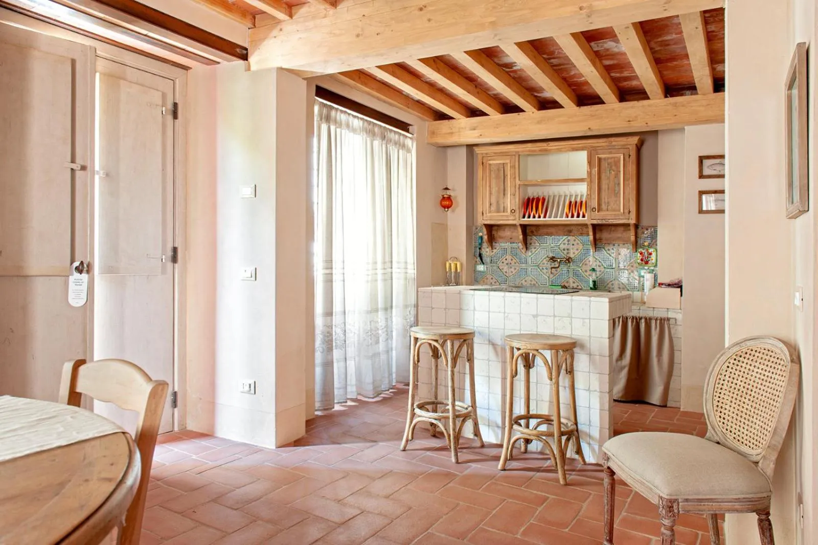 Kitchen or kitchenette in Hotel Villa Sermolli