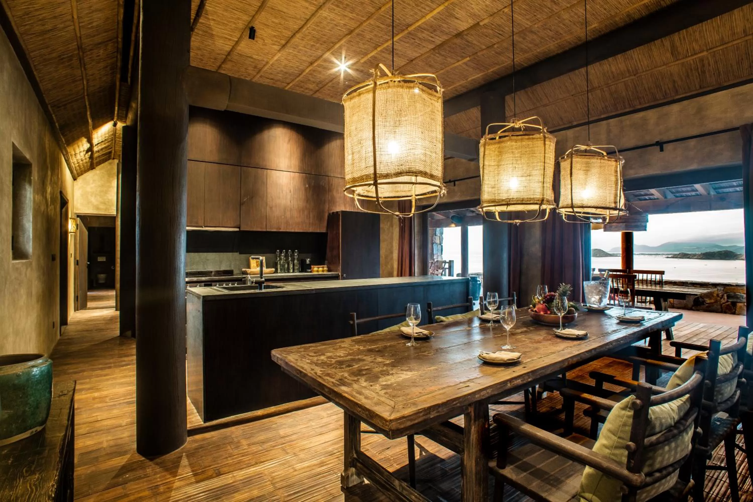 Dining area in Zannier Bai San Hô