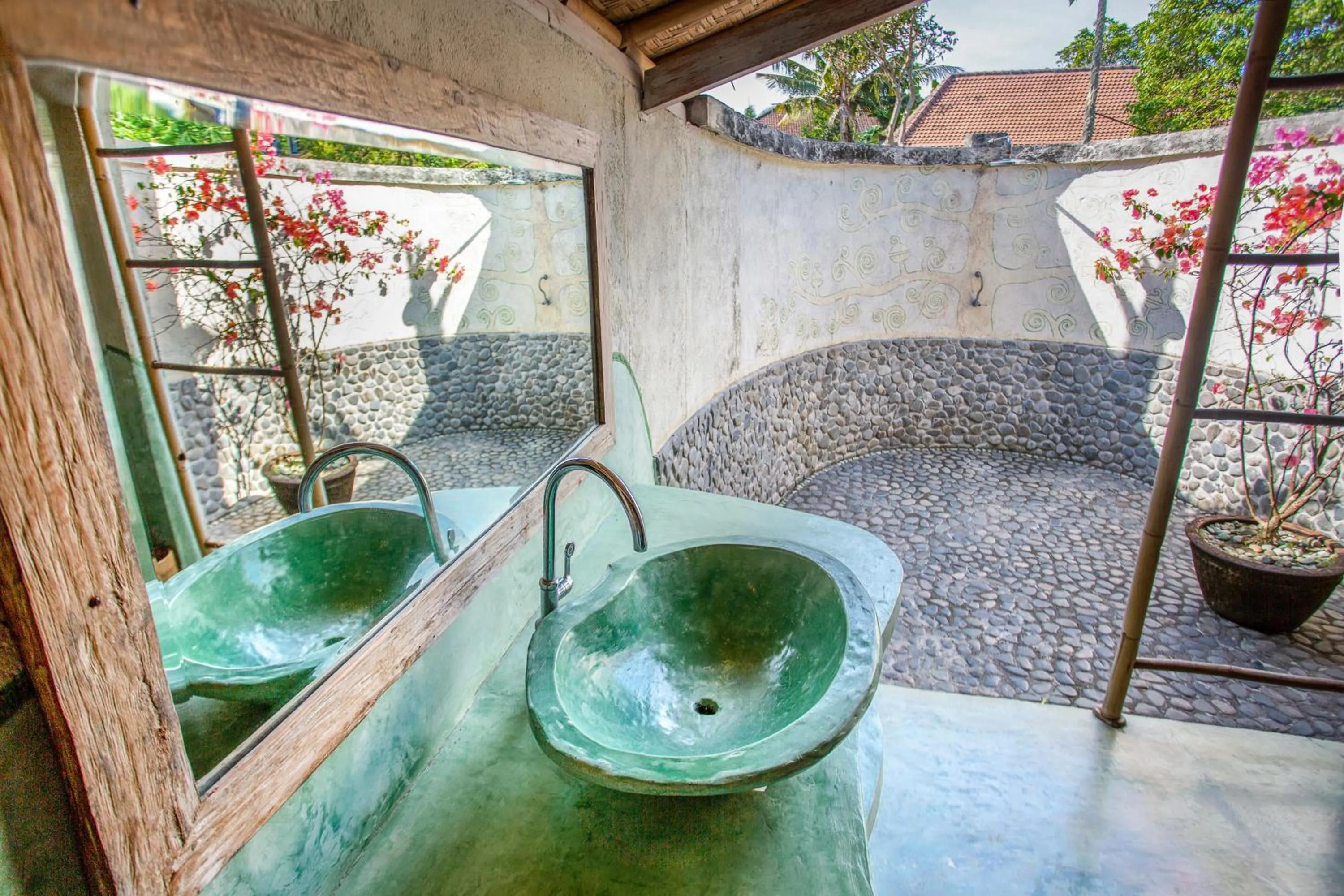 Bathroom in Swasti Eco Cottages
