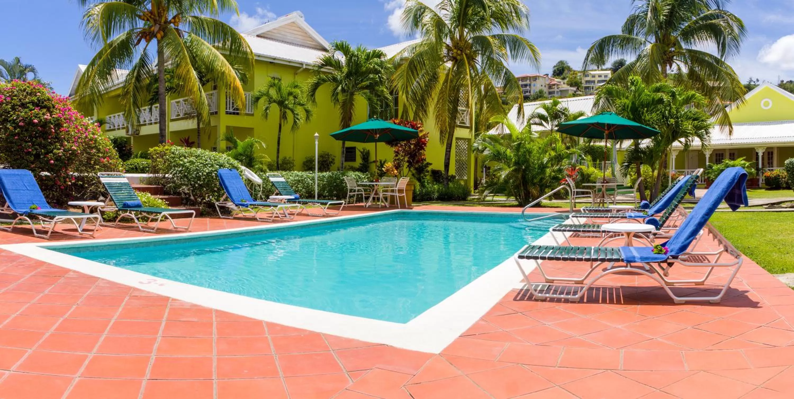 Swimming pool in Bay Gardens Hotel