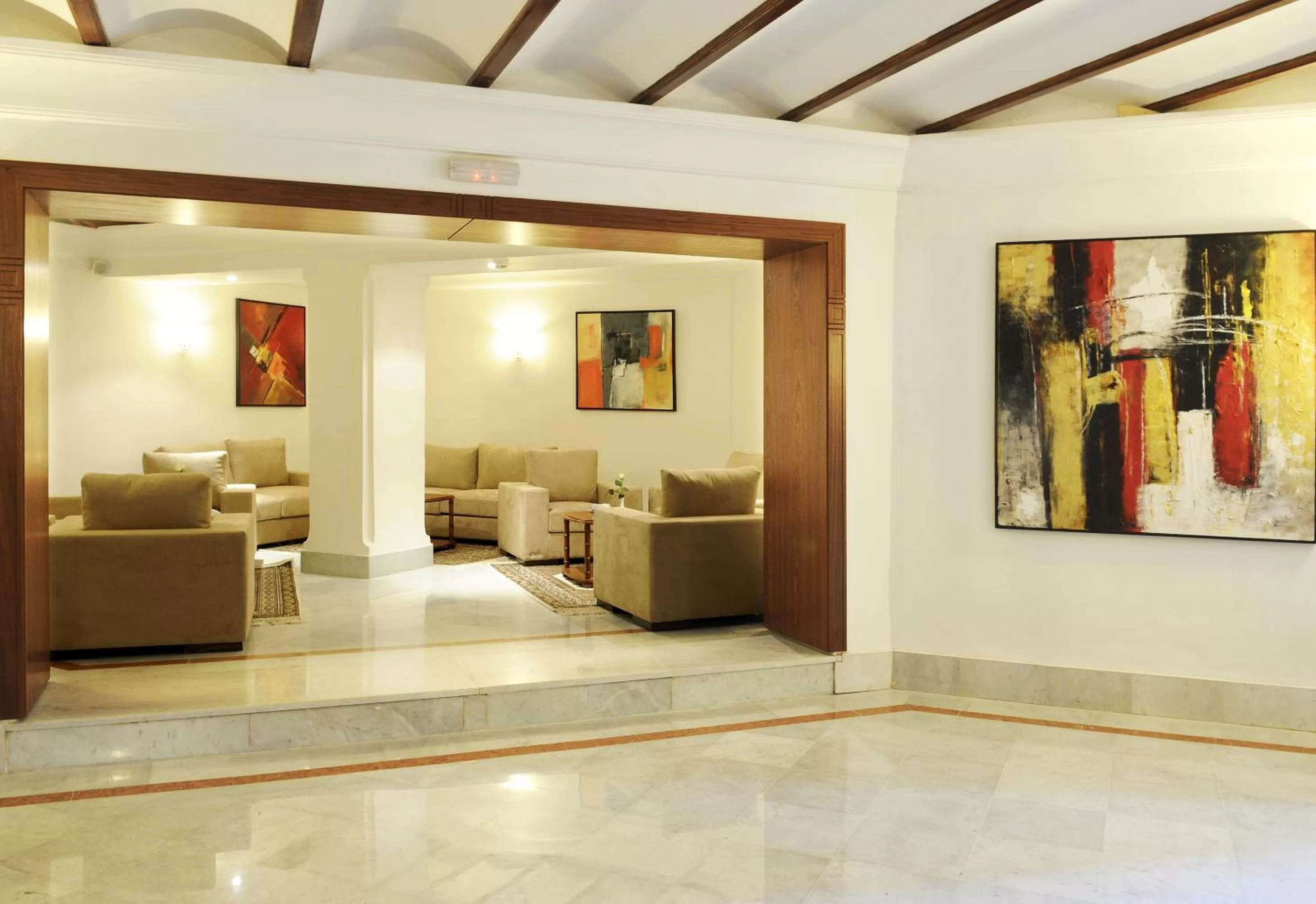 Lobby or reception in Majestic Hotel