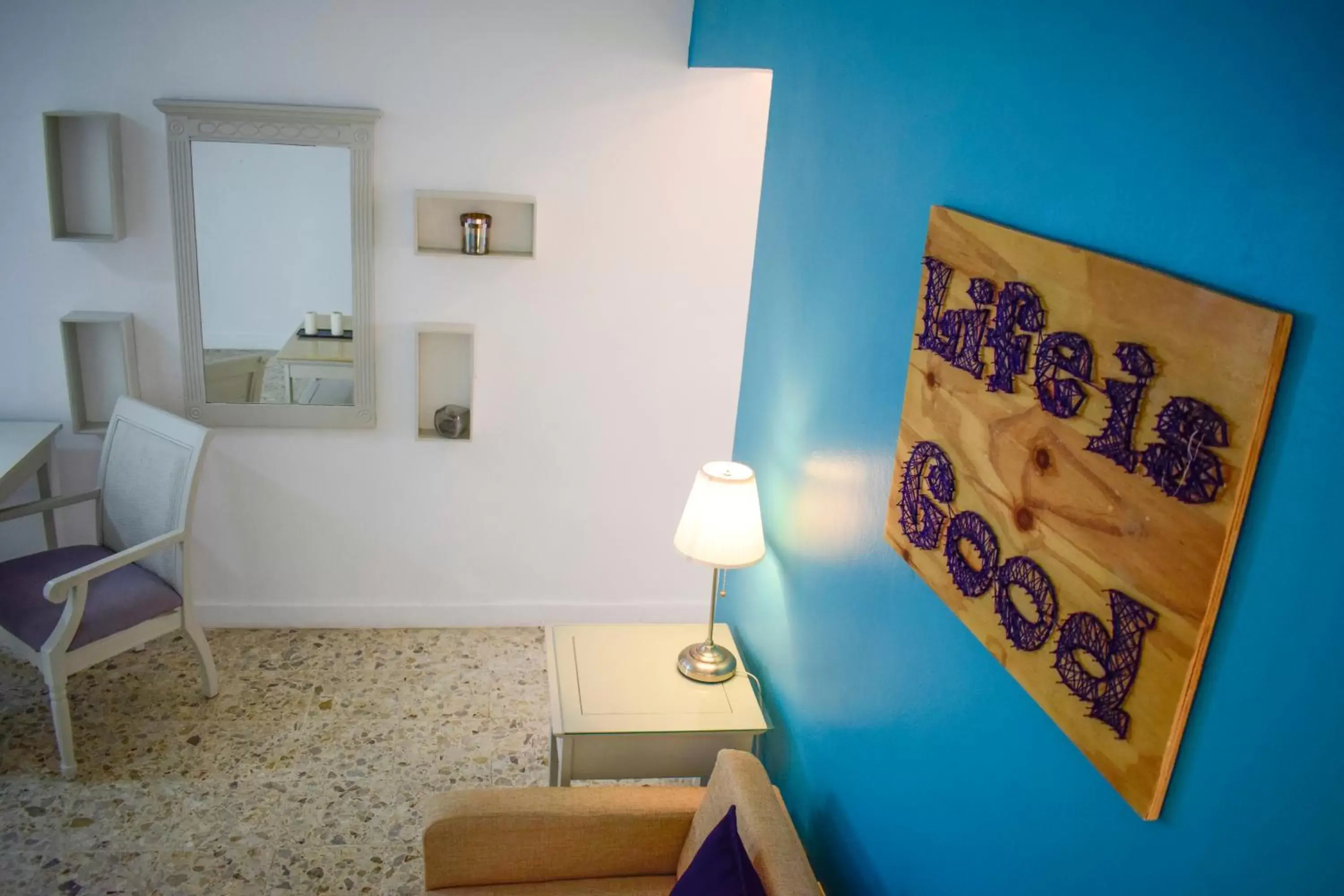 Double Room with Two Double Beds in Green Coast Beach Hotel Double Room with Two Double Beds in Green Coast Beach Hotel