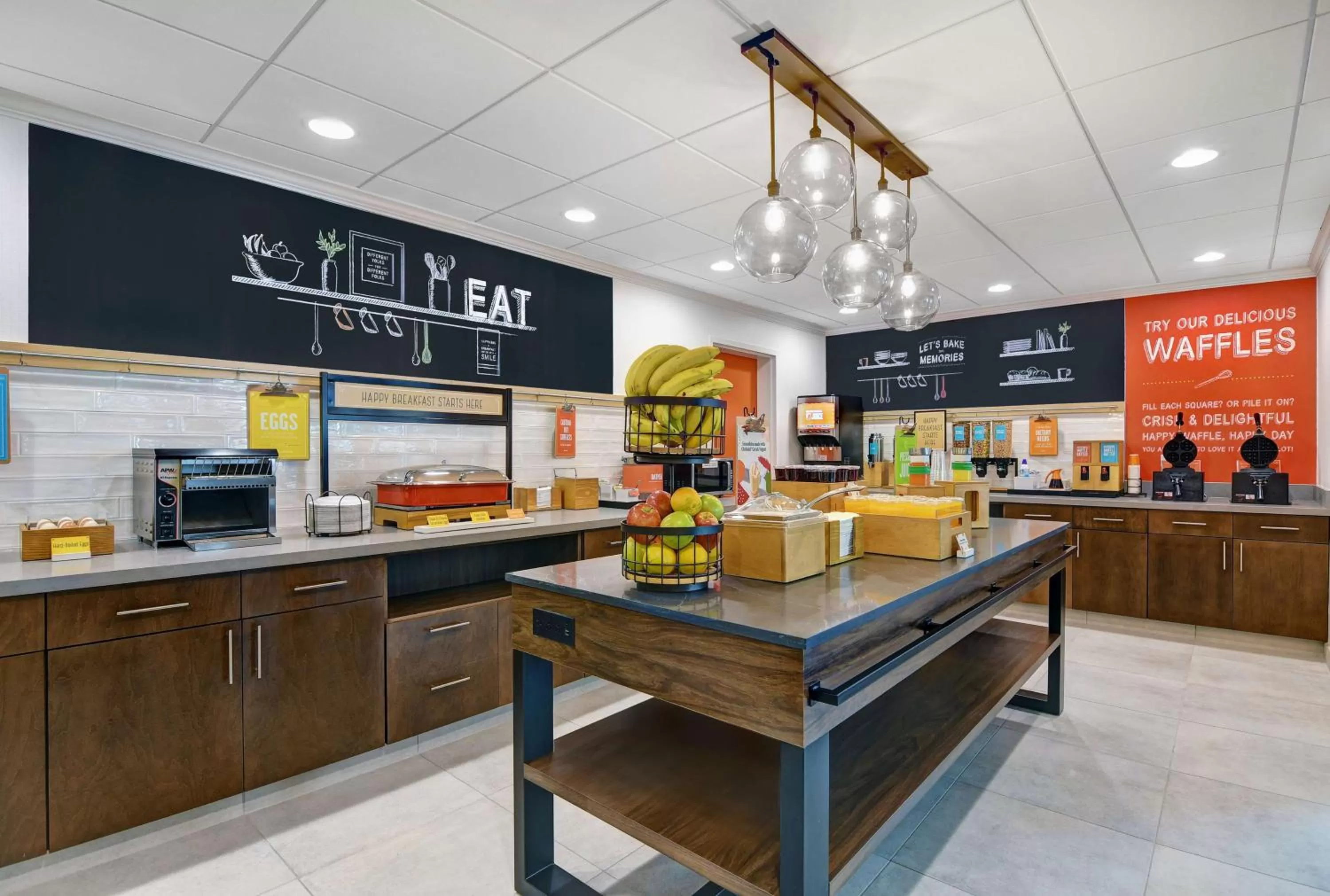 Breakfast in Hampton Inn Patriots Point