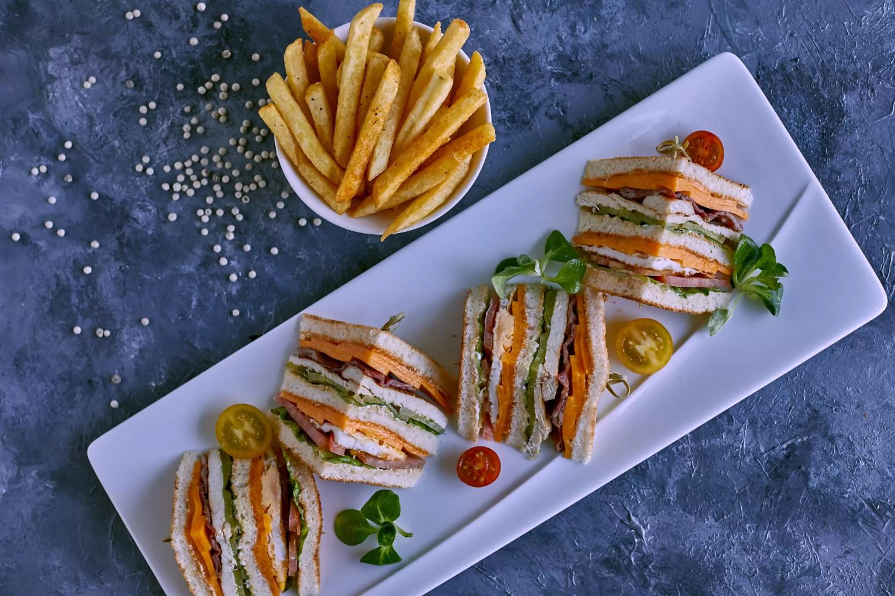 Food in Royal M Hotel Abu Dhabi by Gewan