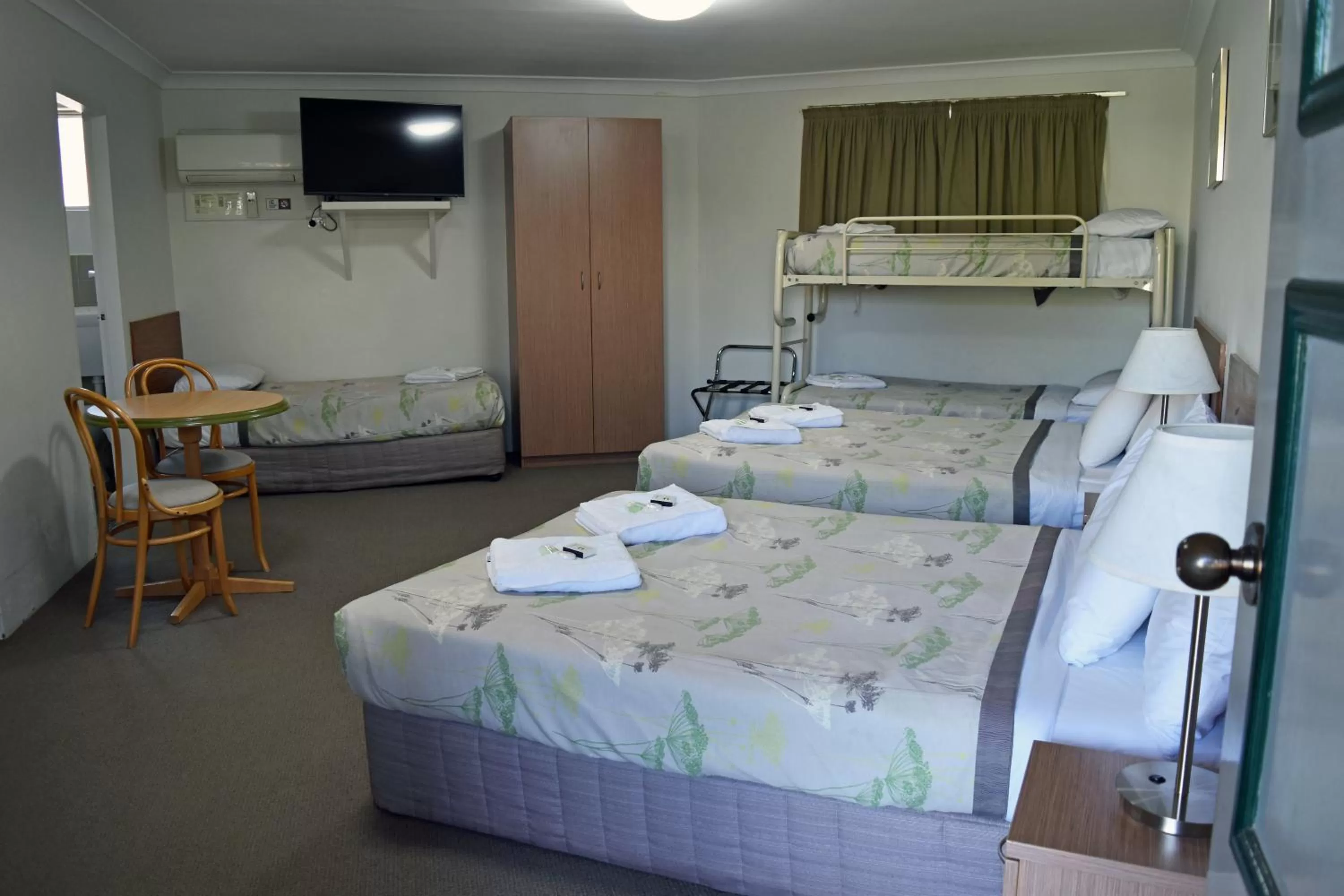 Bed in Ten Dollar Town Motel