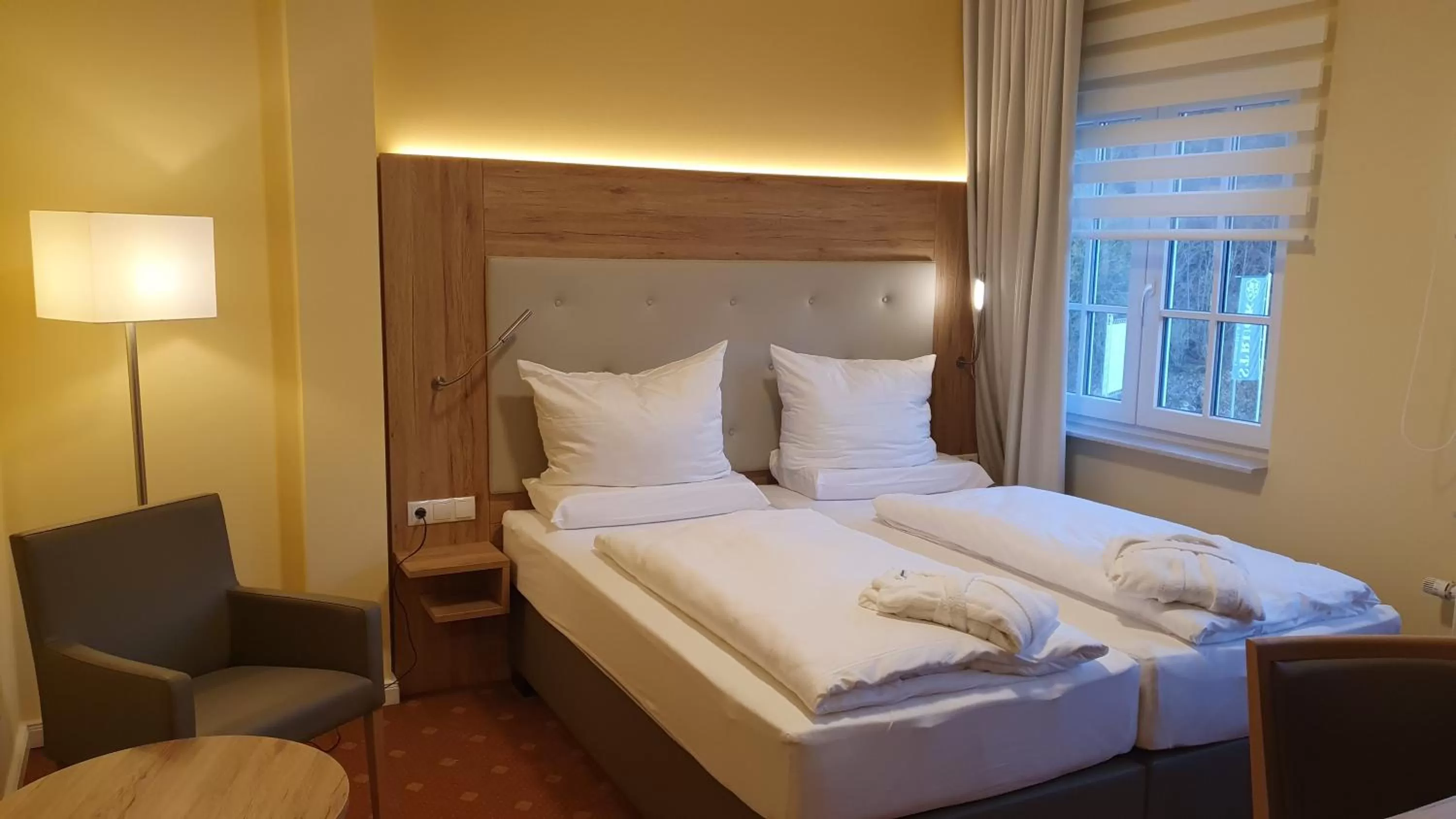 Bed in Struck Landhotel & SPA
