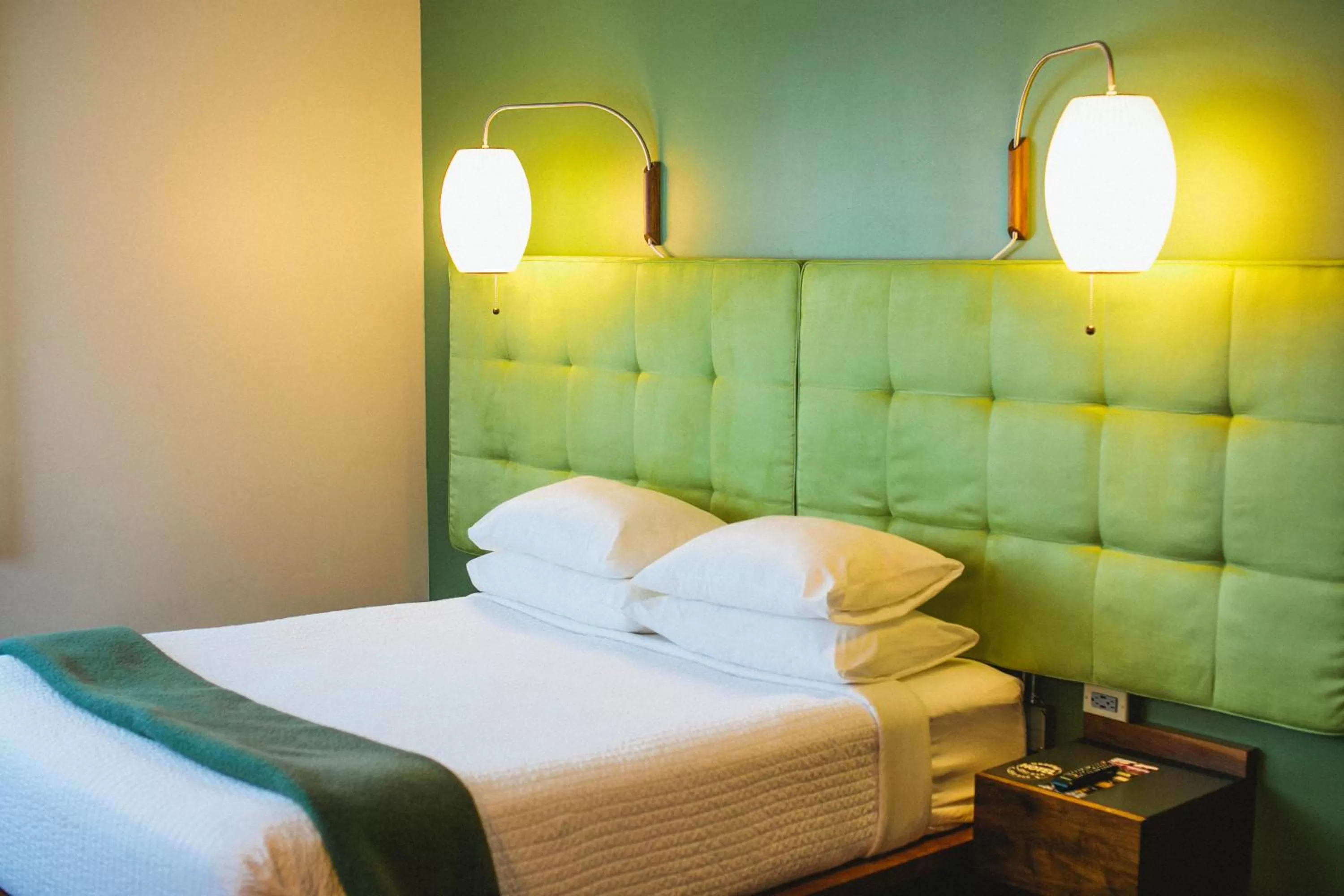 Bedroom, Bed in Modern Hotel