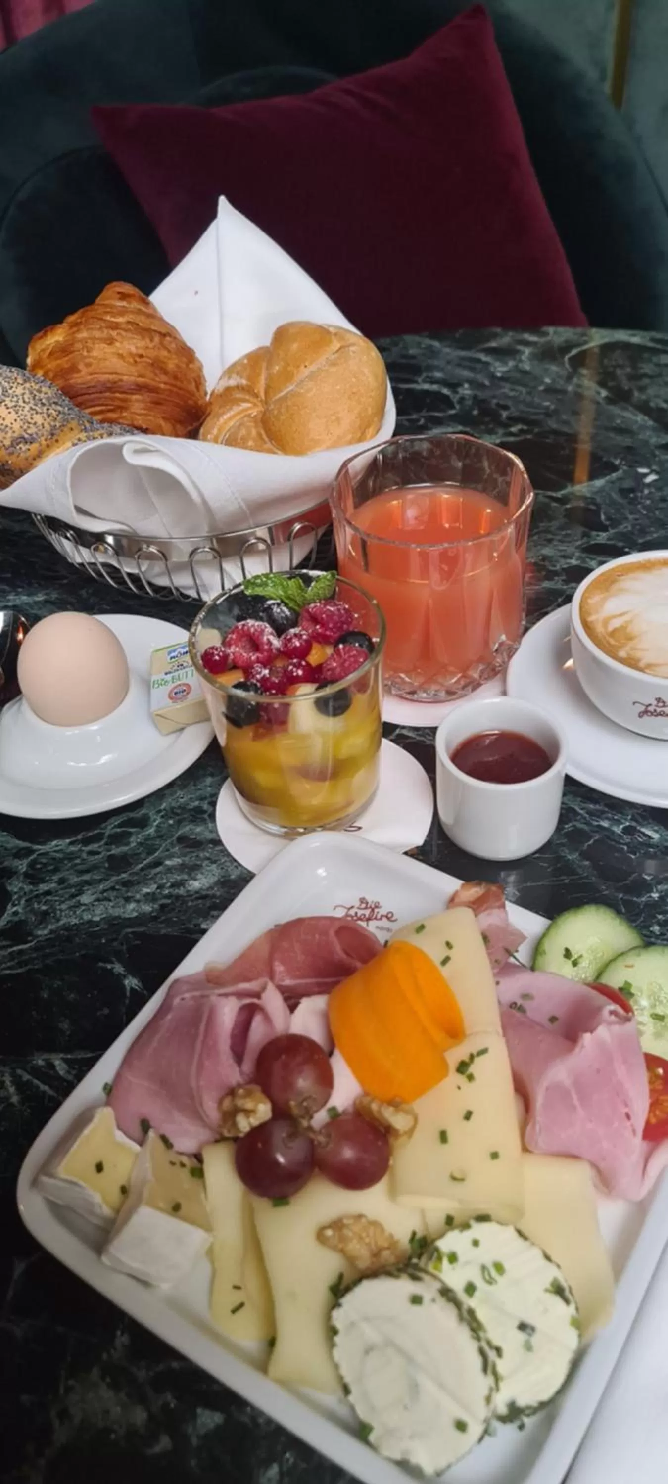 Breakfast in Hotel Josefine