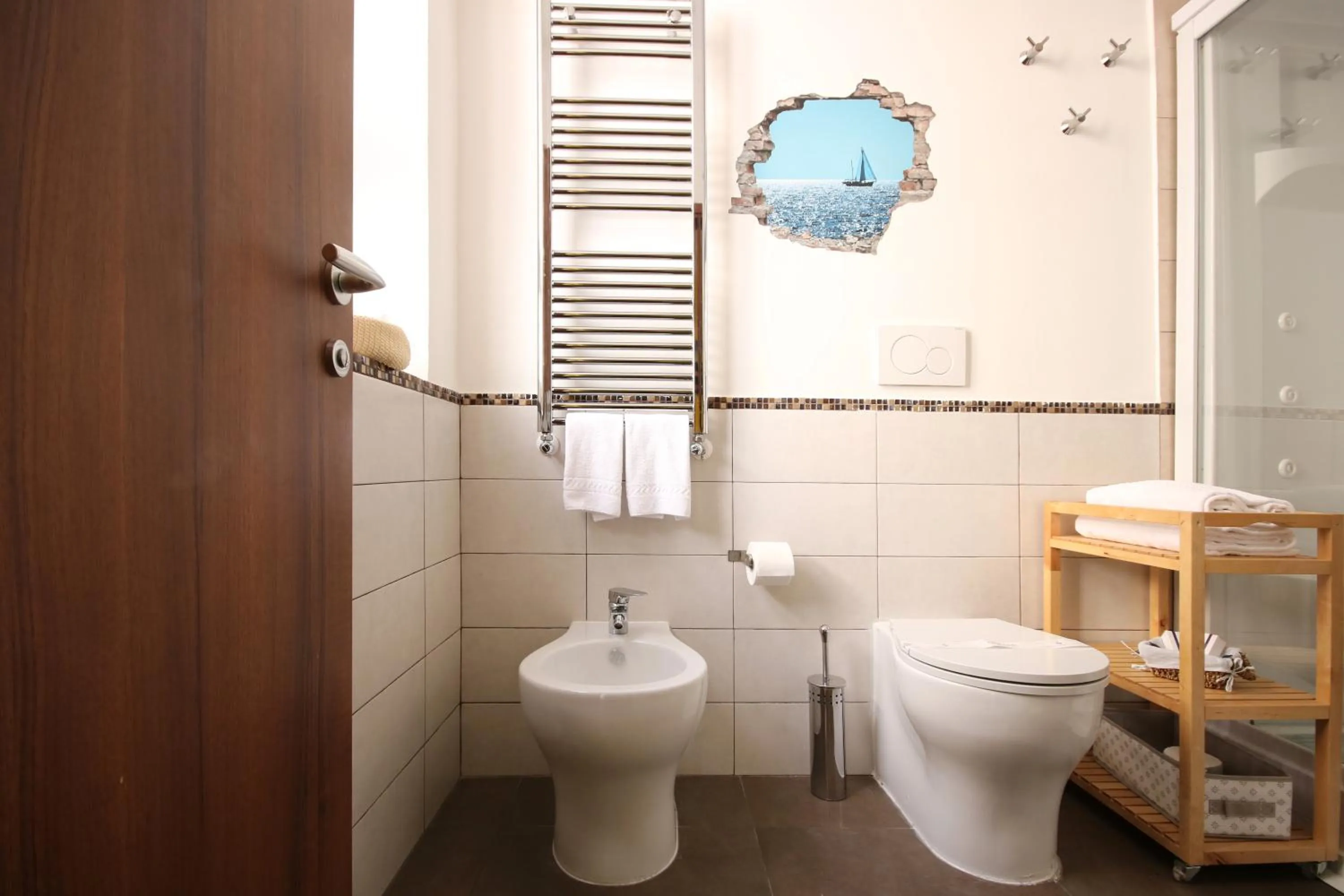 Bathroom in Vatication B&B