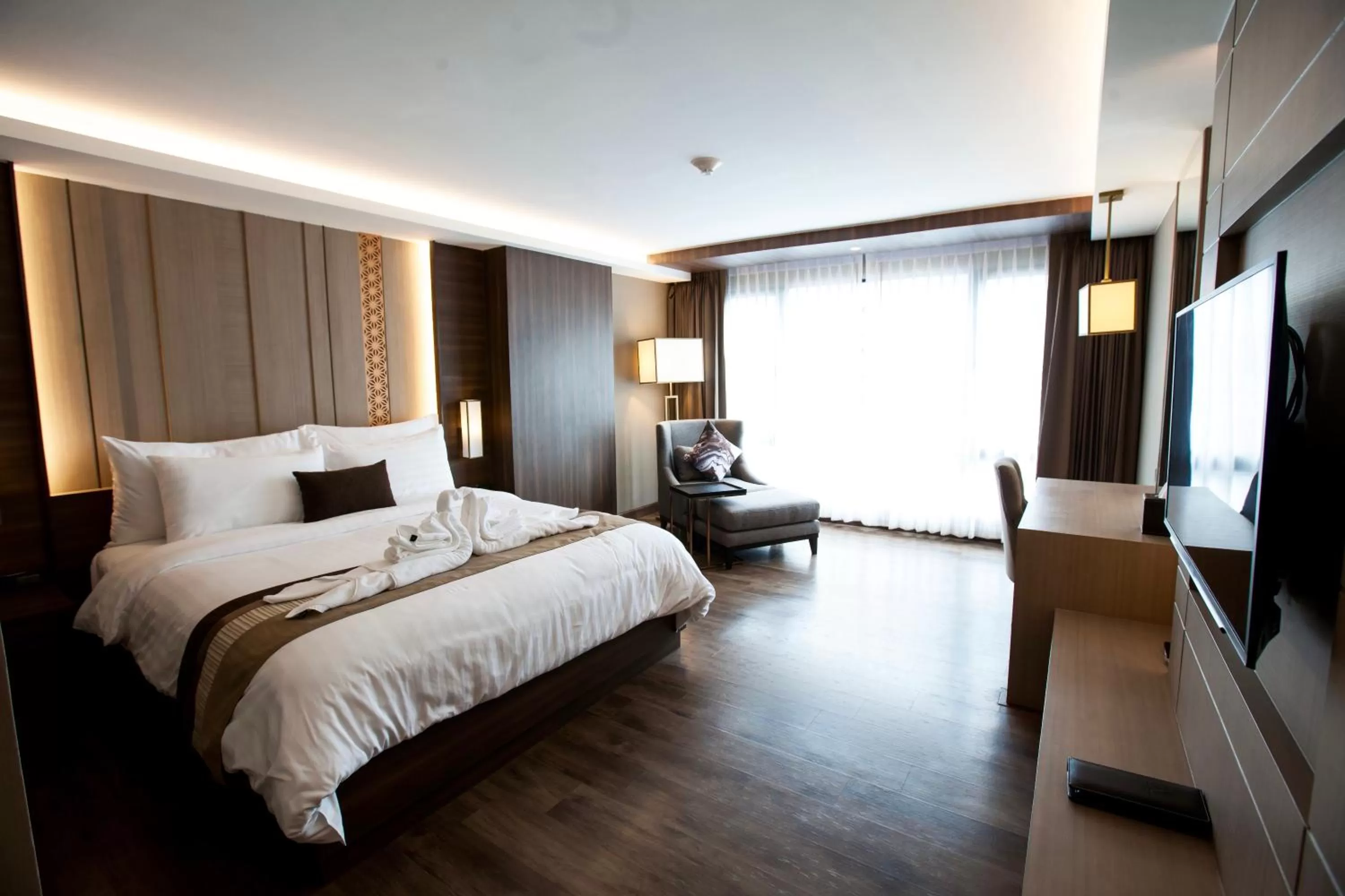 Bedroom, Bed in Arte Hotel - SHA Extra Plus
