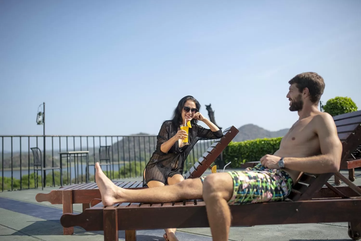 Swimming pool in Lavendish Lake Giritale - Former Giritale Hotel