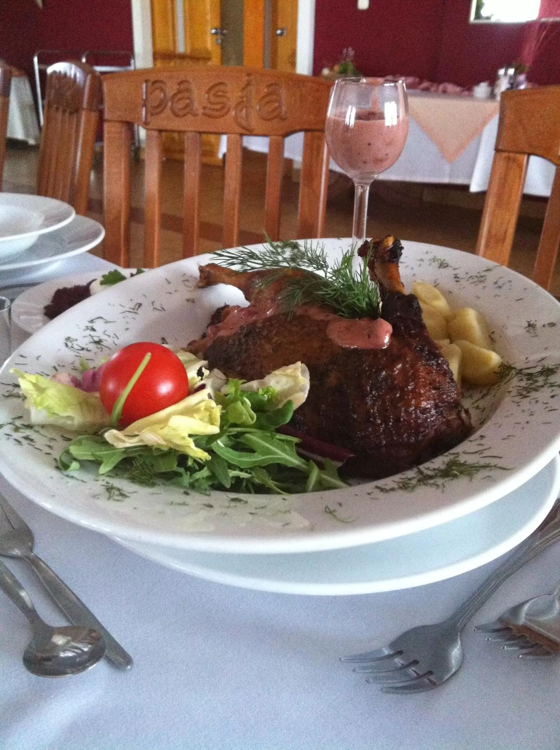 BBQ facilities in Zajazd Pasja