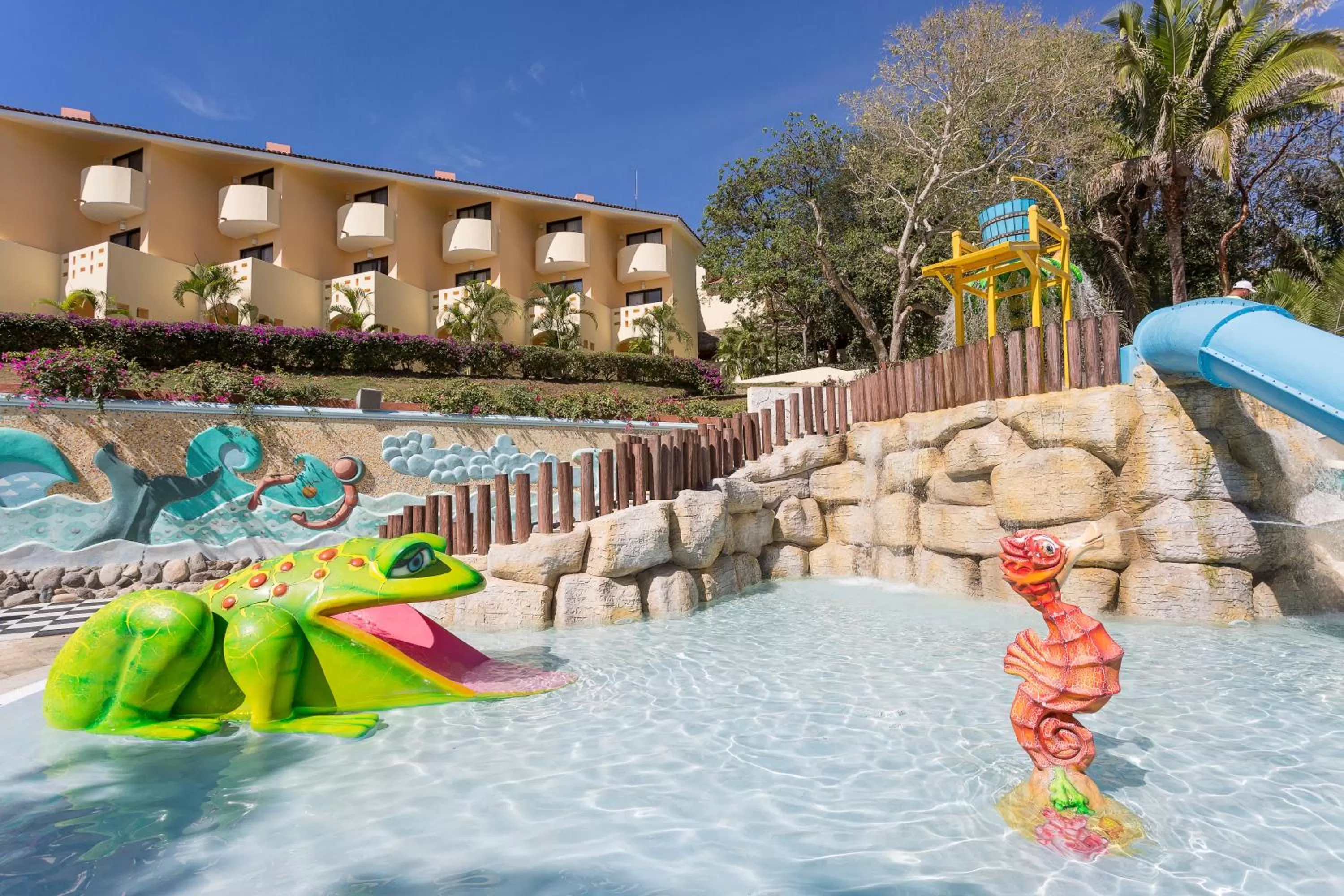 Aqua park in Grand Palladium Vallarta Resort & Spa - All Inclusive