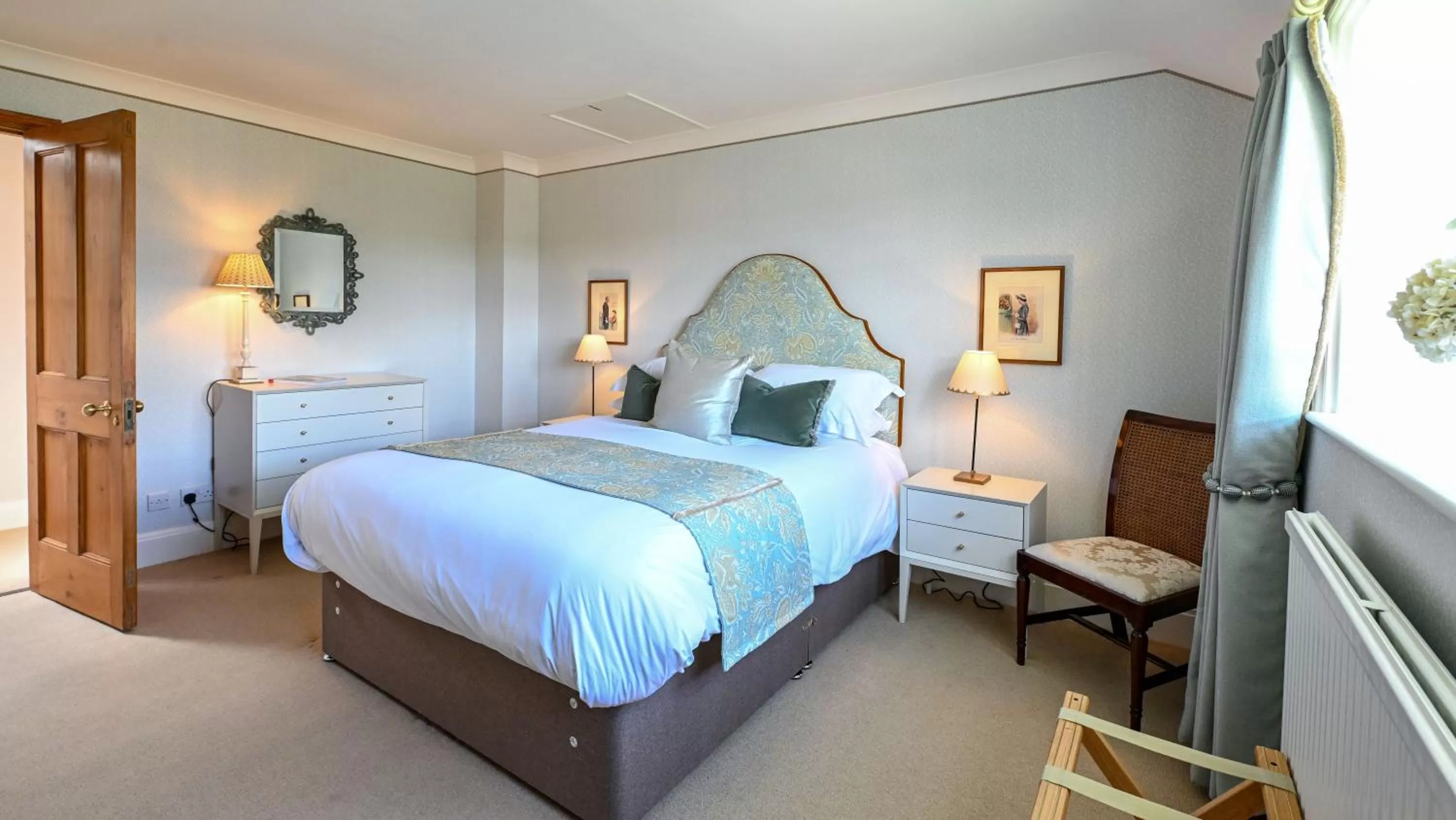 Bed in The Jockey Club Rooms