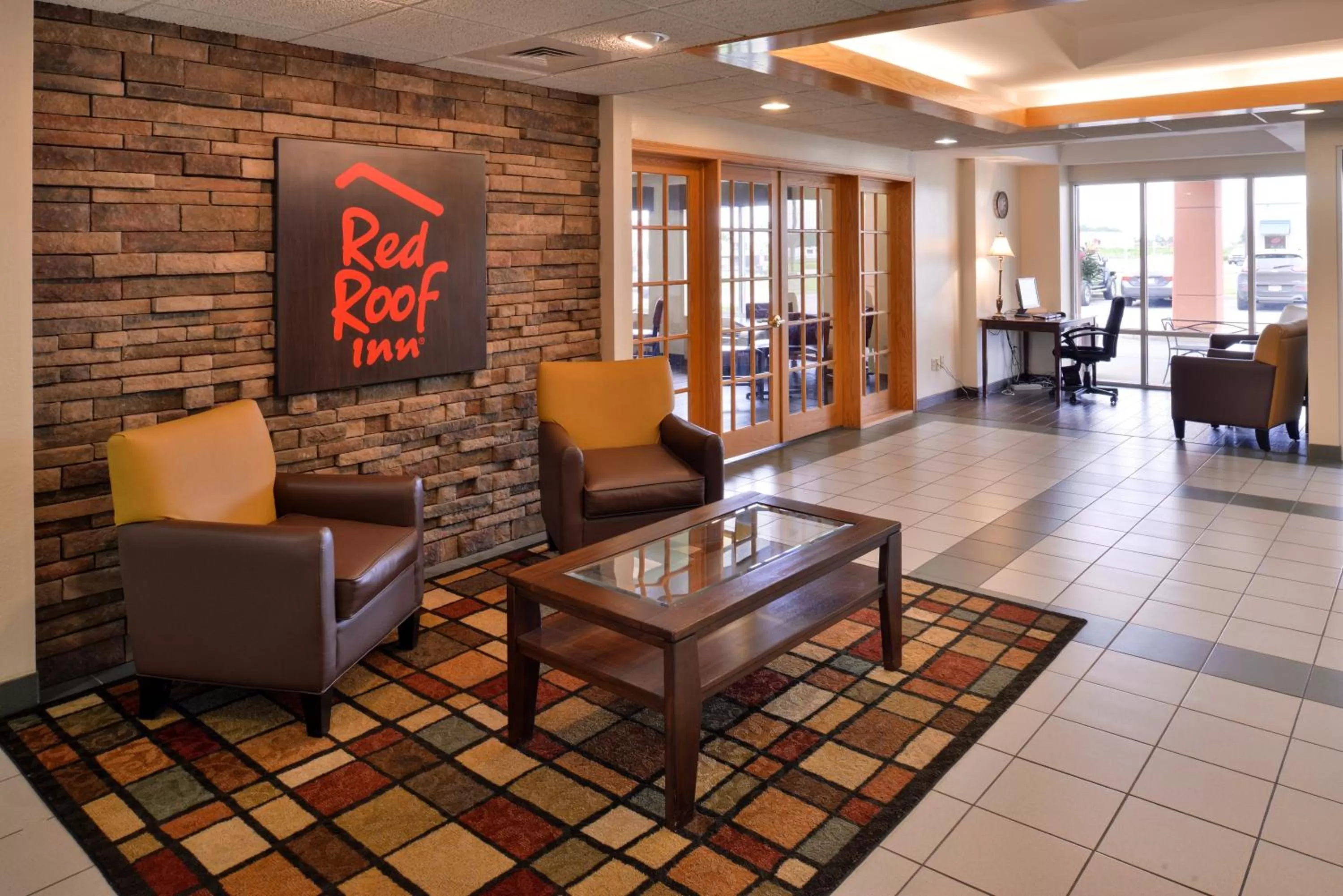 Lobby or reception in Red Roof Inn Clyde