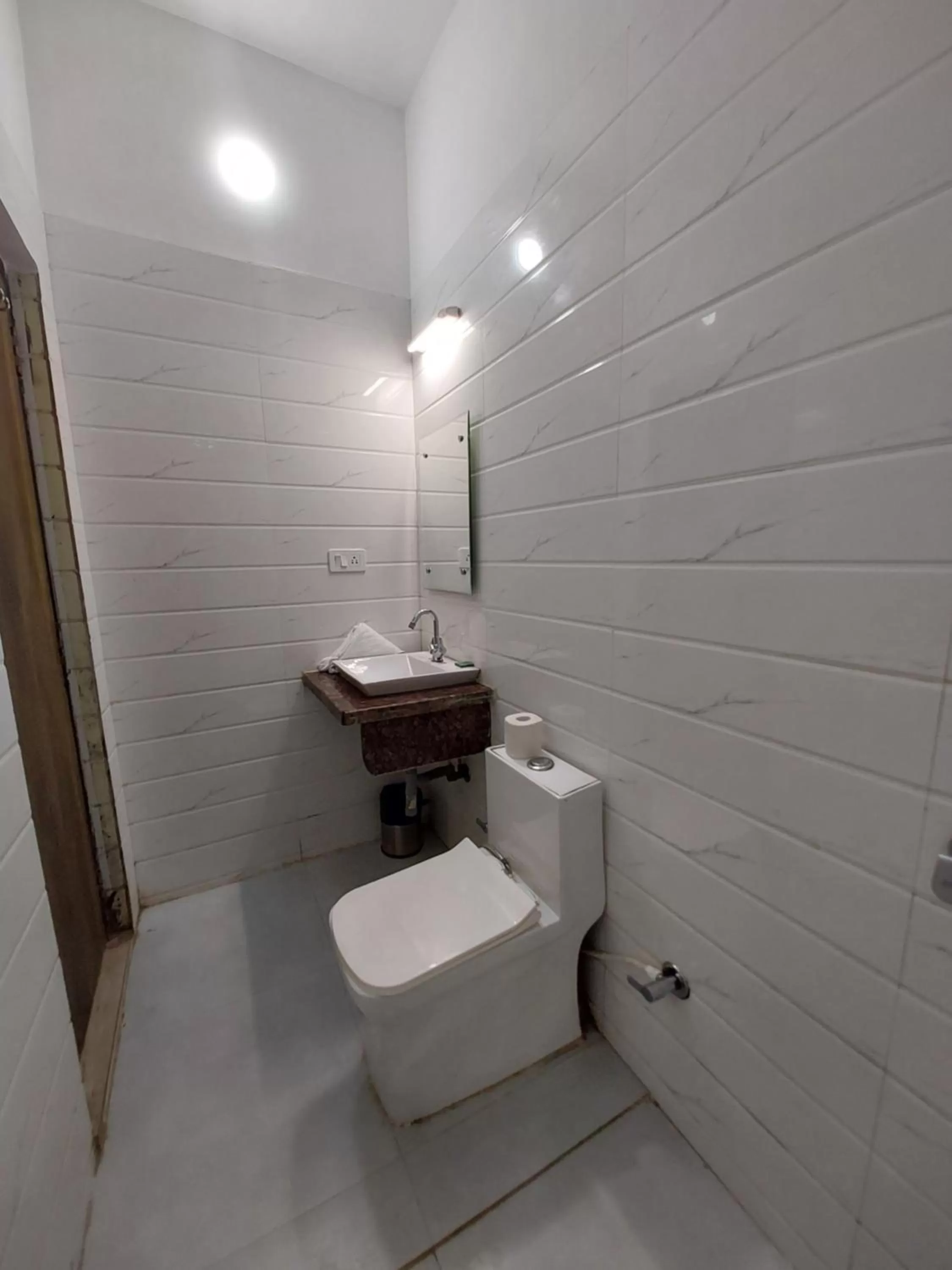 Bathroom in Taj Nice Point Manage by Taj Sunrise Group