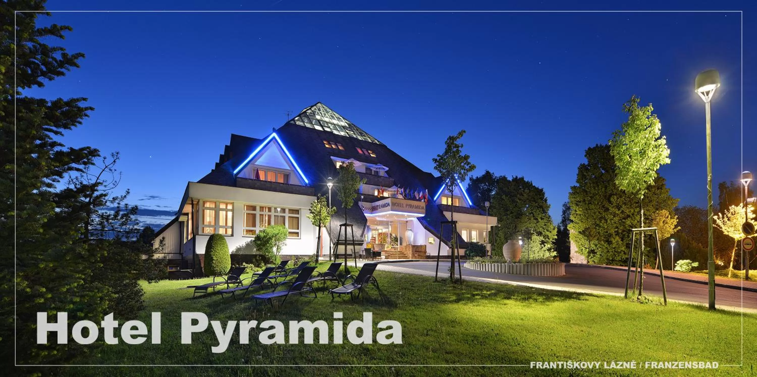 Night in Lázeňský hotel Pyramida
