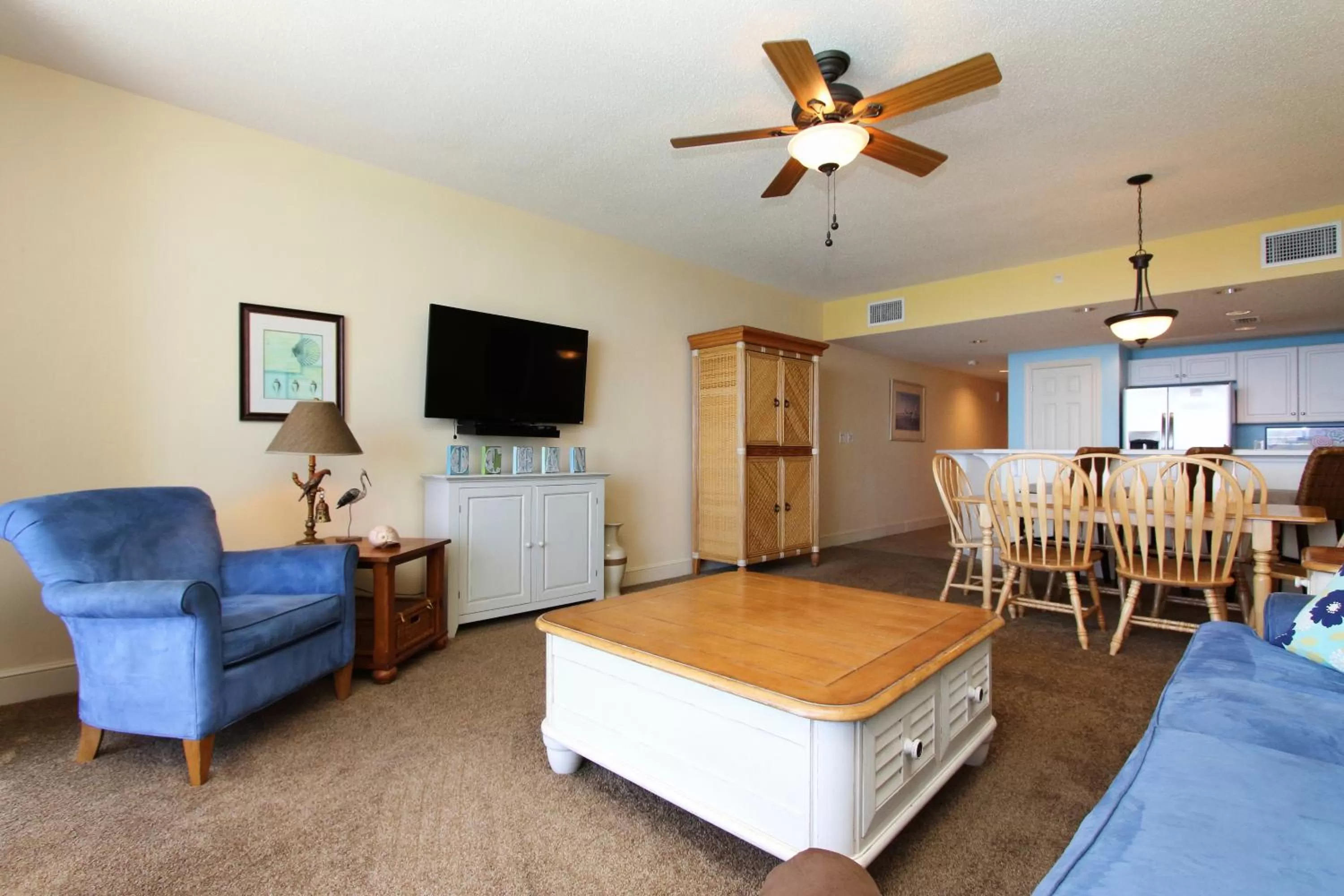Living room, Seating Area in Majestic Beach Resort, Panama City Beach, Fl