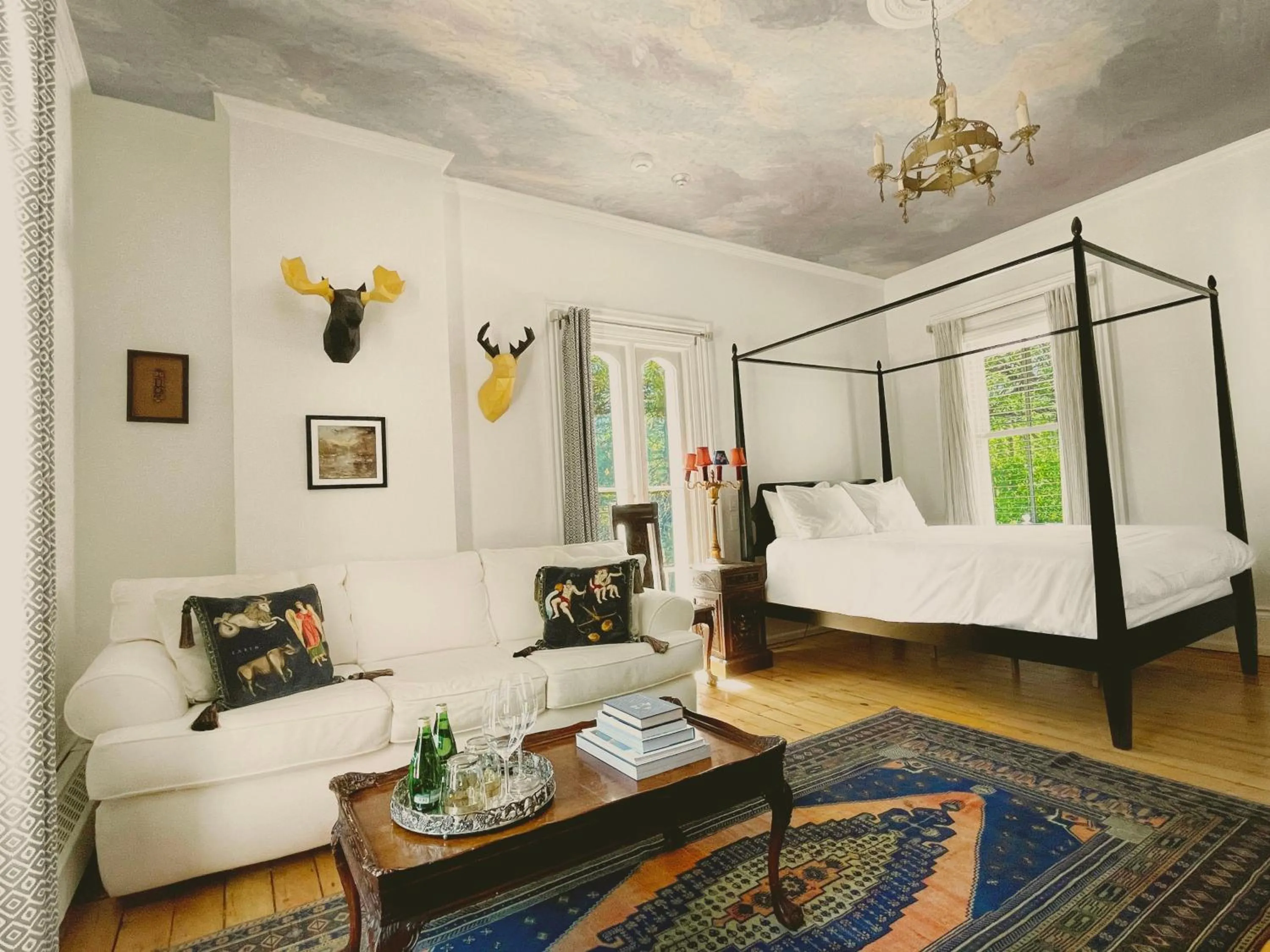 Bed in Merrill House