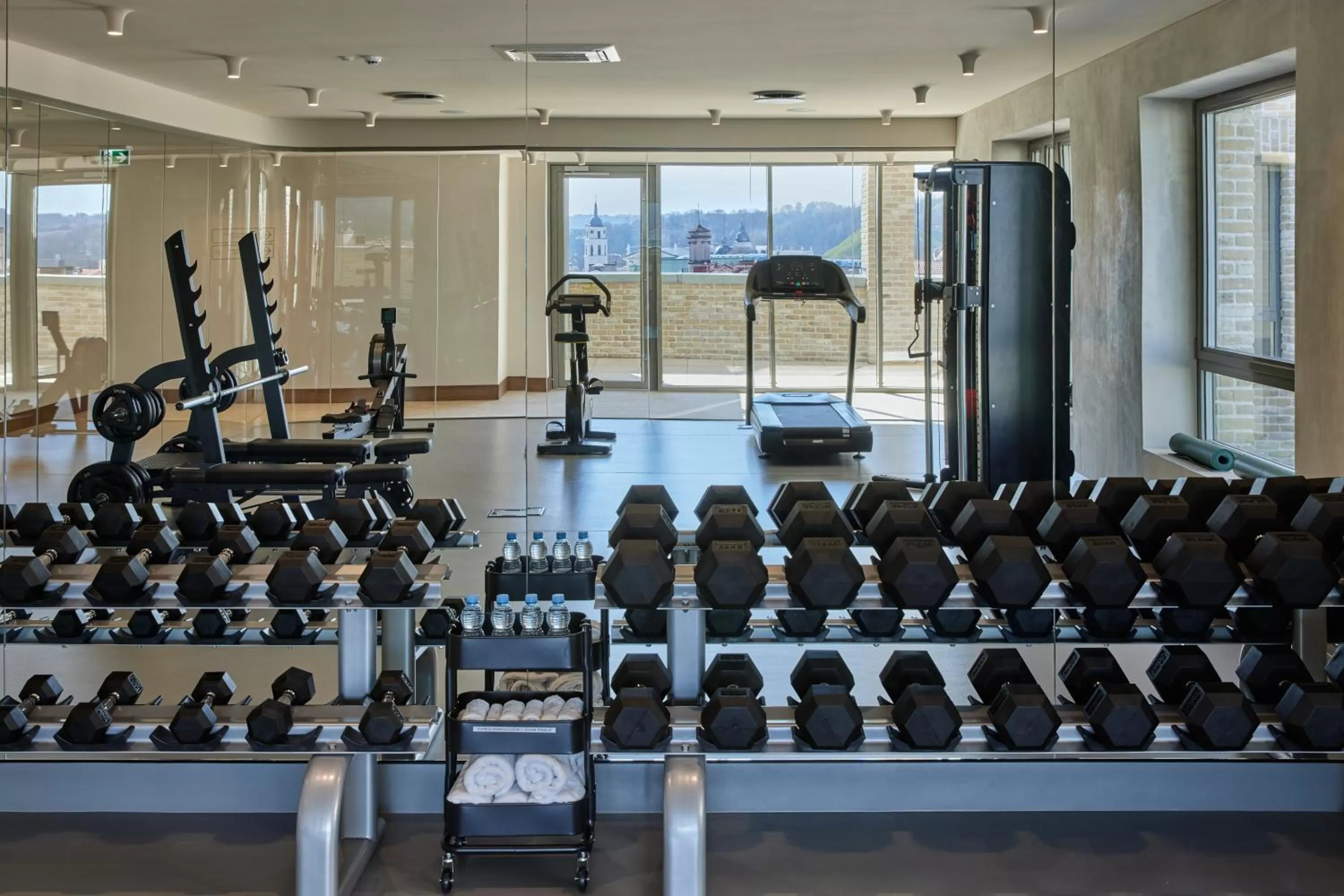Fitness centre/facilities in Neringa Hotel
