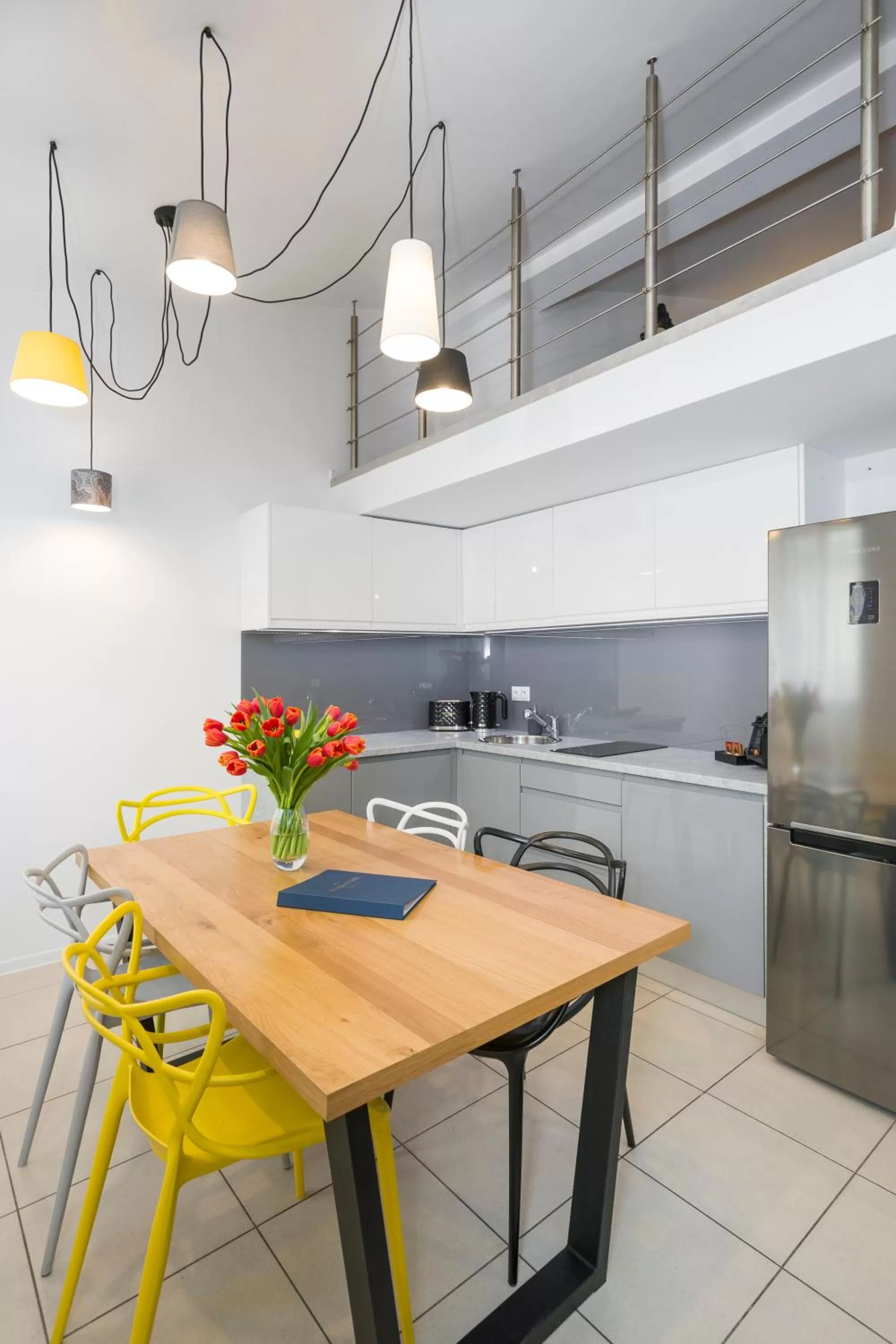 Coffee/tea facilities, Kitchen/Kitchenette in NOOK NOOK Apartments Katarzyny 2