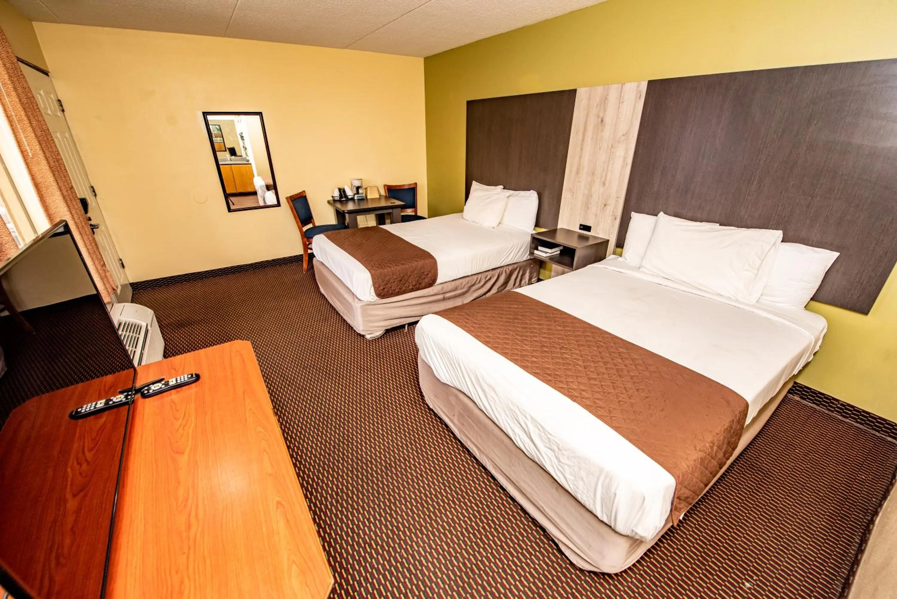 Bed in River Place Inn