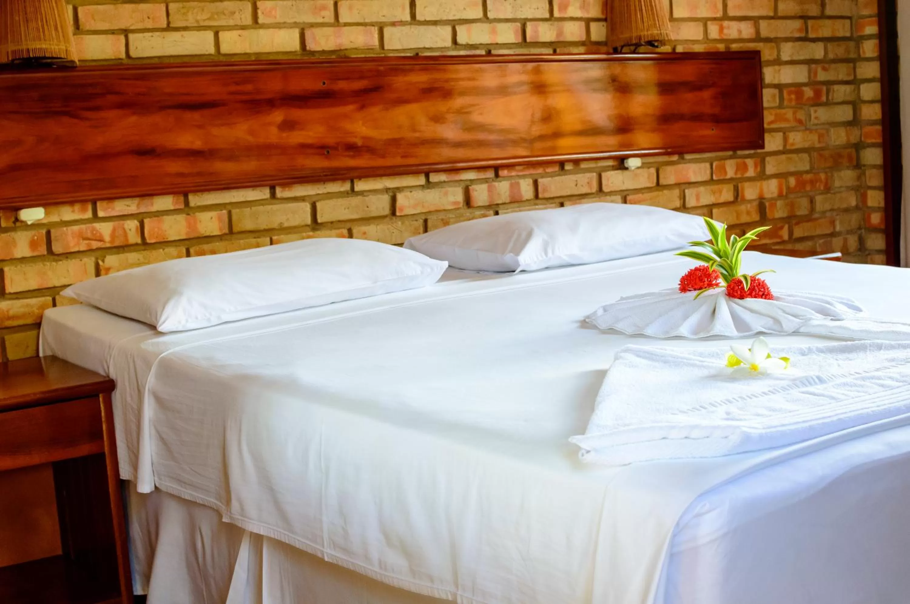 Bed in Hotel Vento Brasil